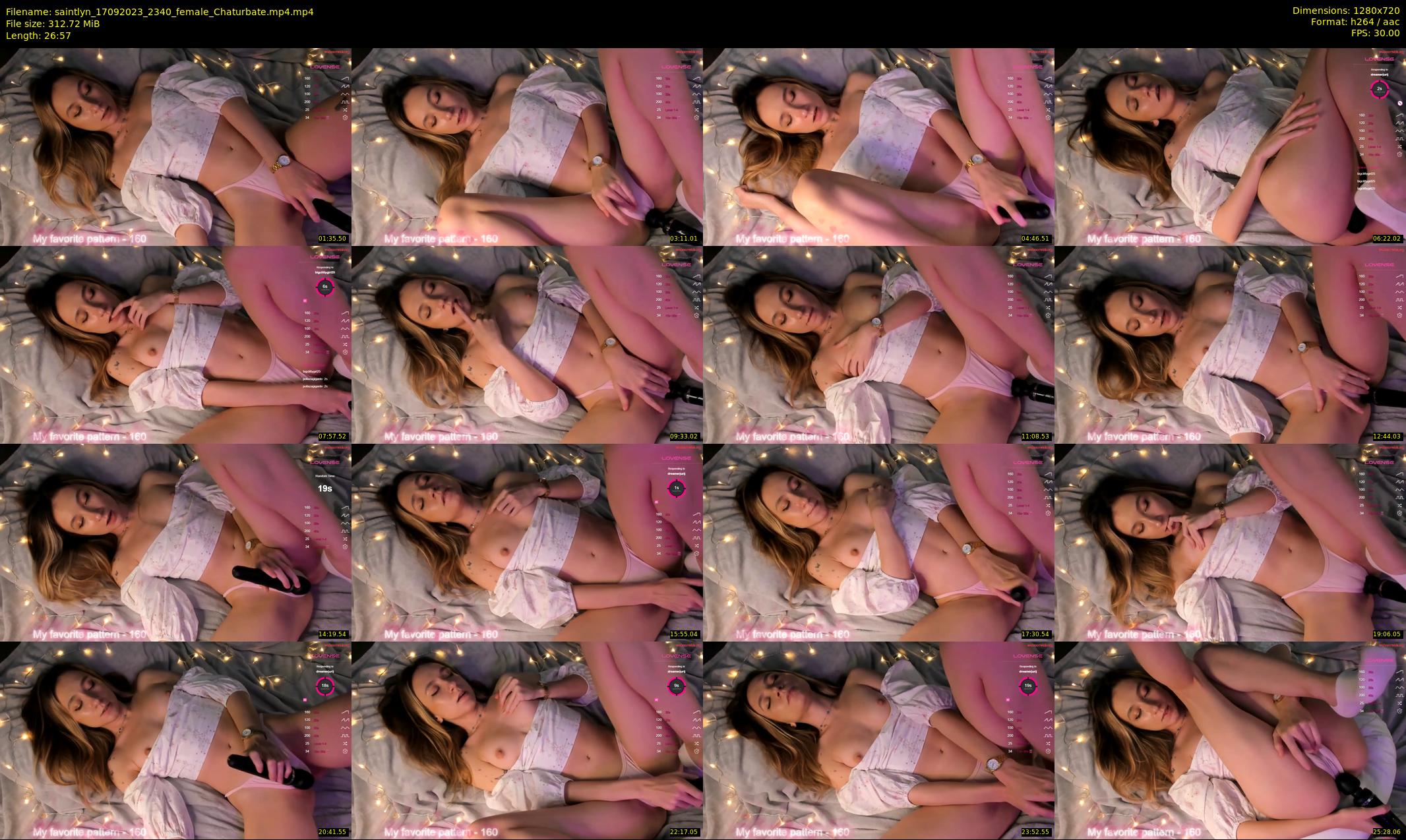 saintlyn — 27 minute Chaturbate female cam show recording, 720p, Sep 17, 2023