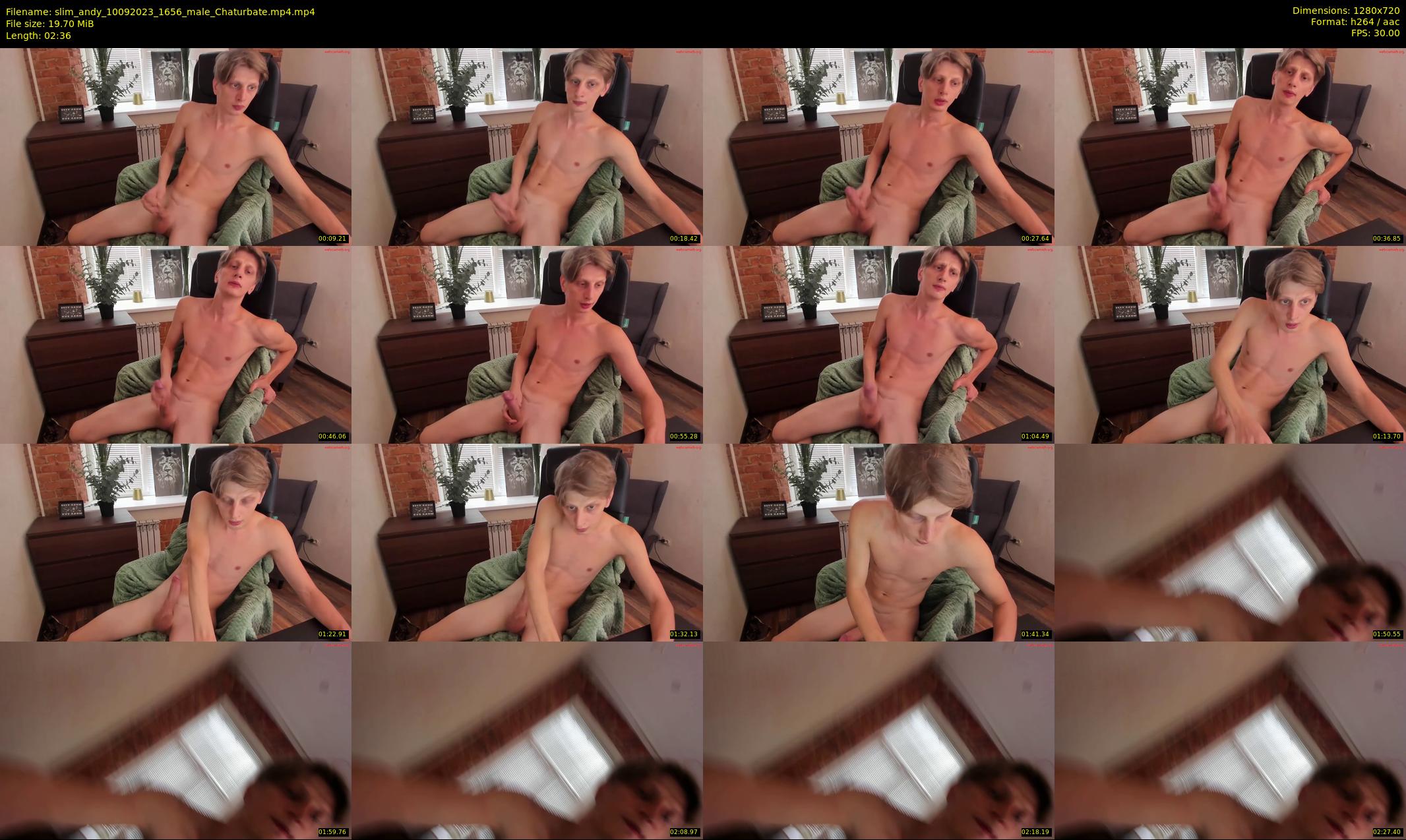 slim_andy — 3 minute Chaturbate male cam show recording, 720p, Sep 10, 2023