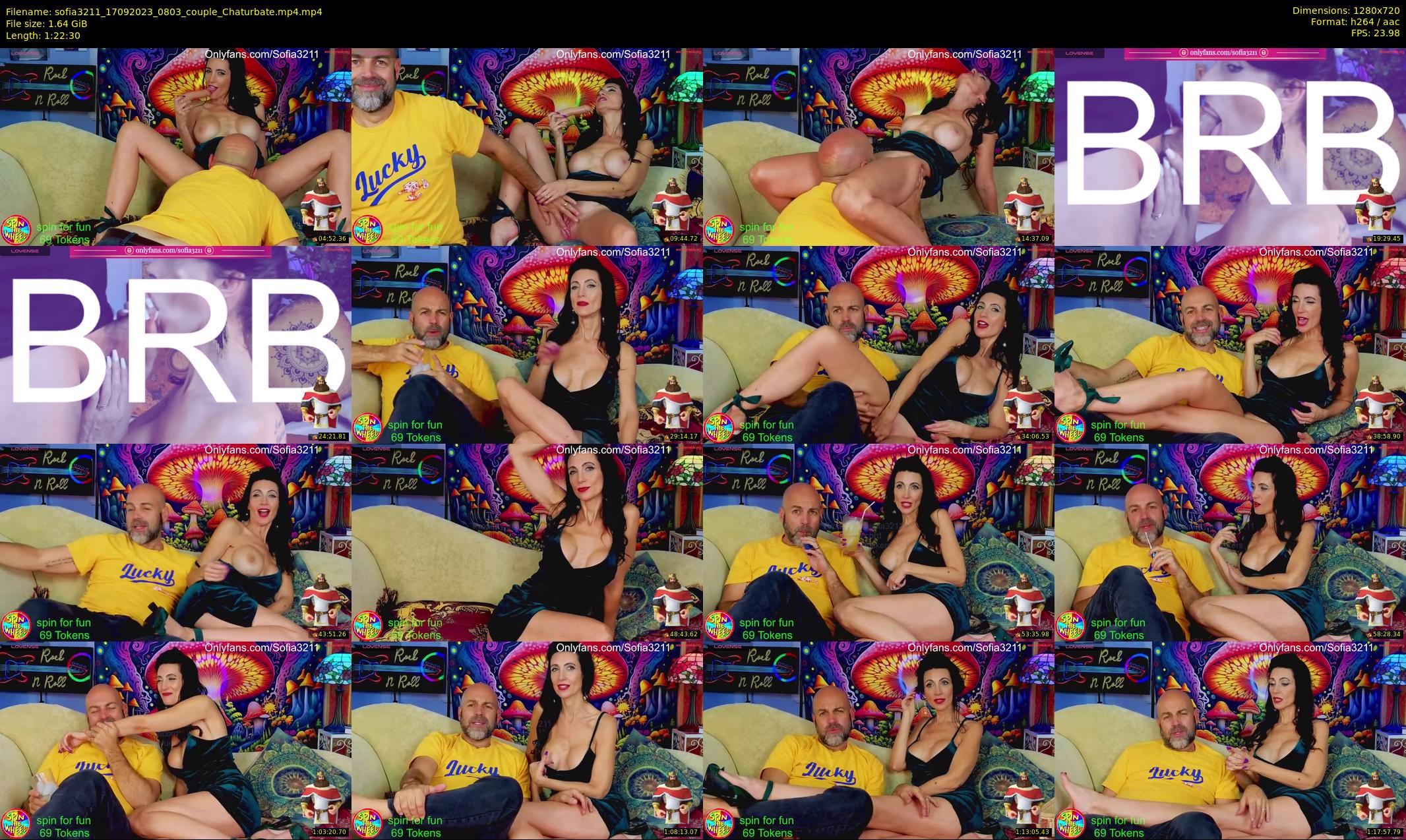 sofia3211 — 83 minute Chaturbate couple cam show recording, 720p, Sep 17, 2023