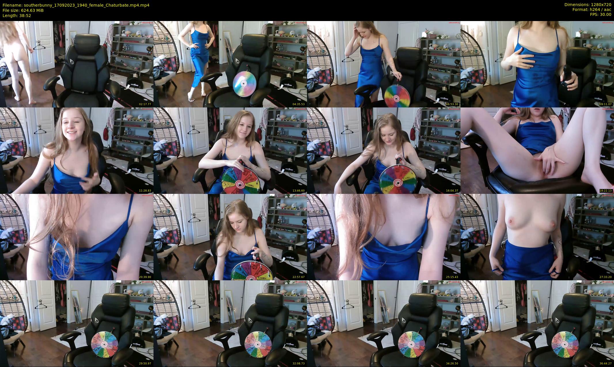 southerbunny — 39 minute Chaturbate female cam show recording, 720p, Sep 17, 2023