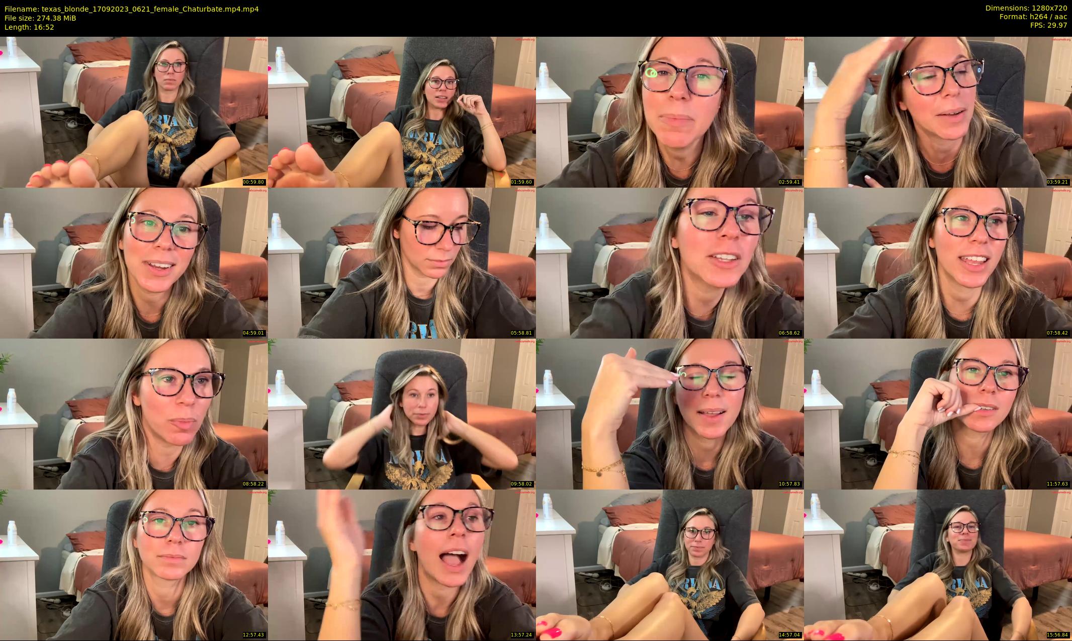 texas_blonde — 17 minute Chaturbate female cam show recording, 720p, Sep 17, 2023
