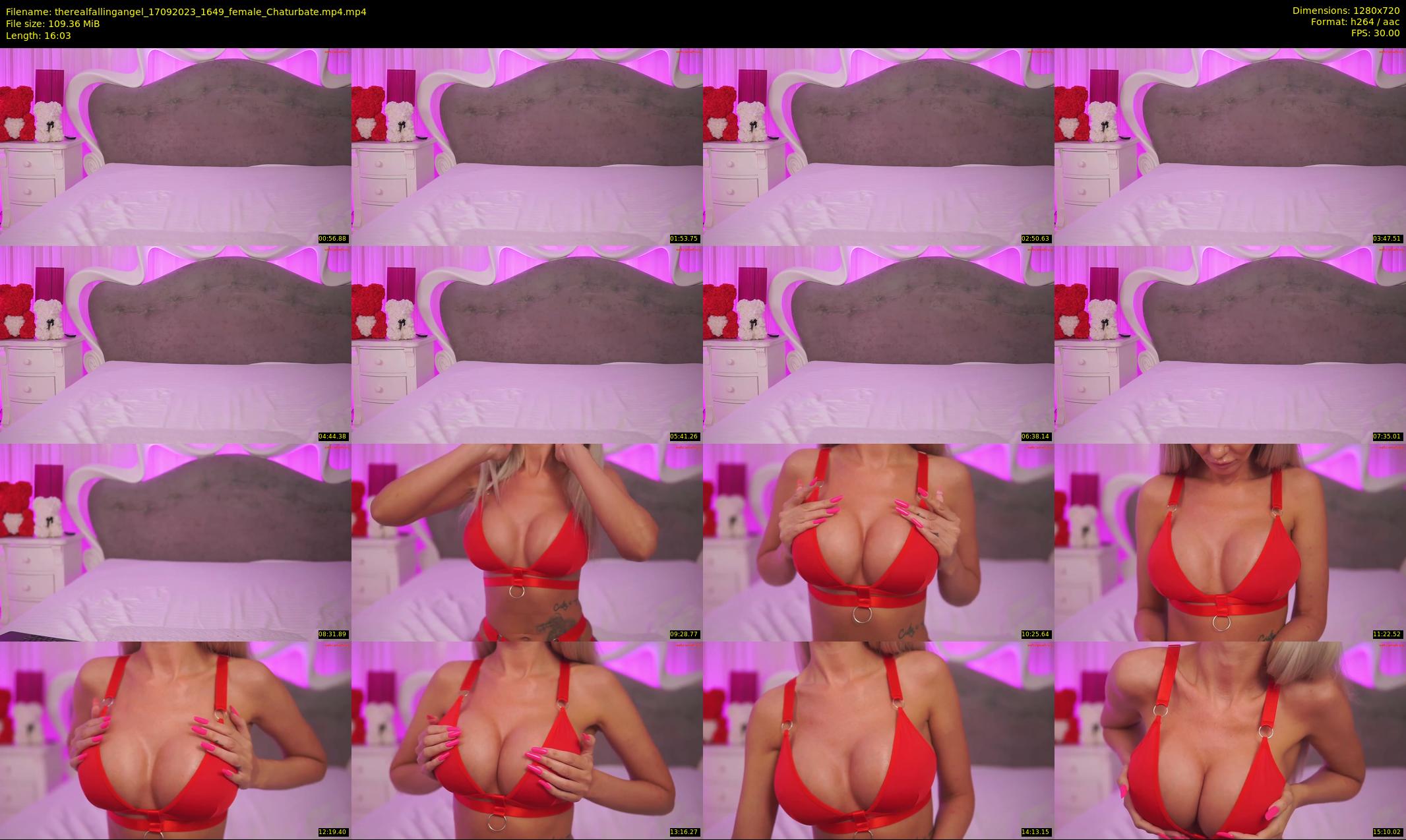 therealfallingangel — 17 minute Chaturbate female cam show recording, 720p, Sep 17, 2023