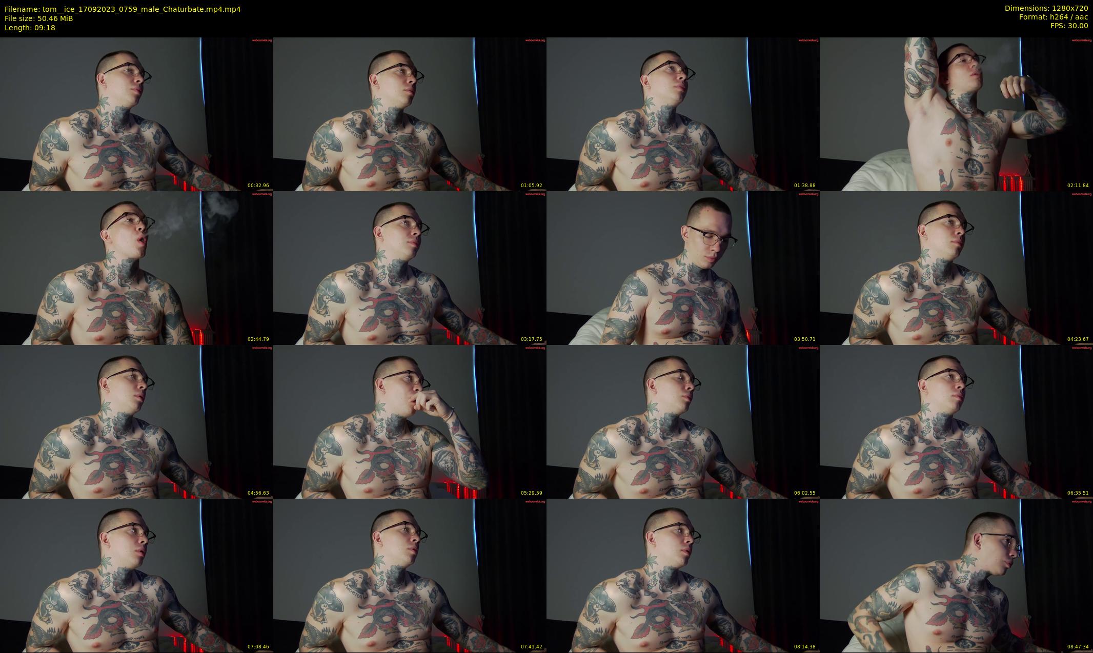 tom__ice — 10 minute Chaturbate male cam show recording, 720p, Sep 17, 2023