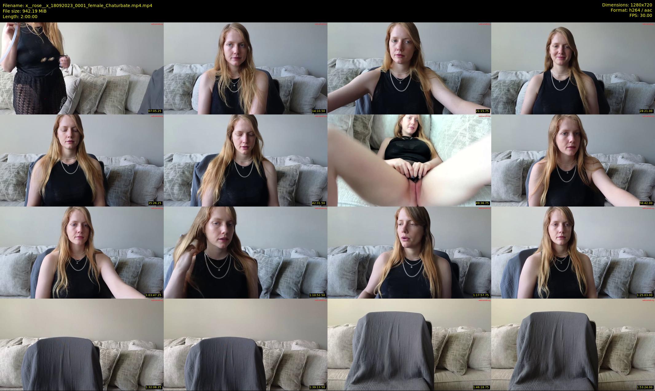 x__rose__x — 120 minute Chaturbate female cam show recording, 720p, Sep 18, 2023