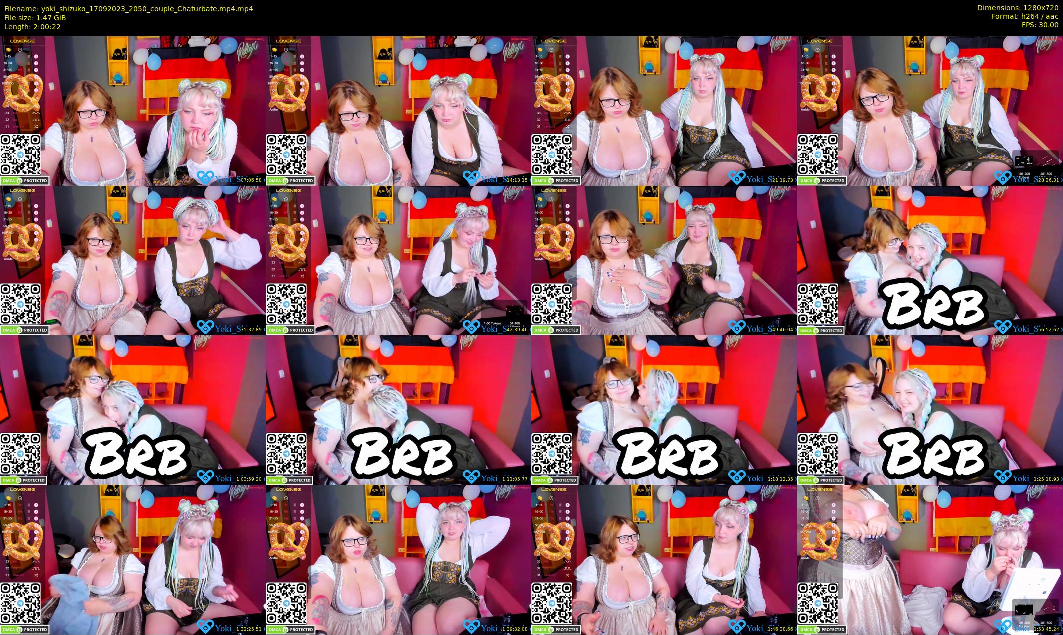 yoki_shizuko — 121 minute Chaturbate female cam show recording, 720p, Sep 17, 2023