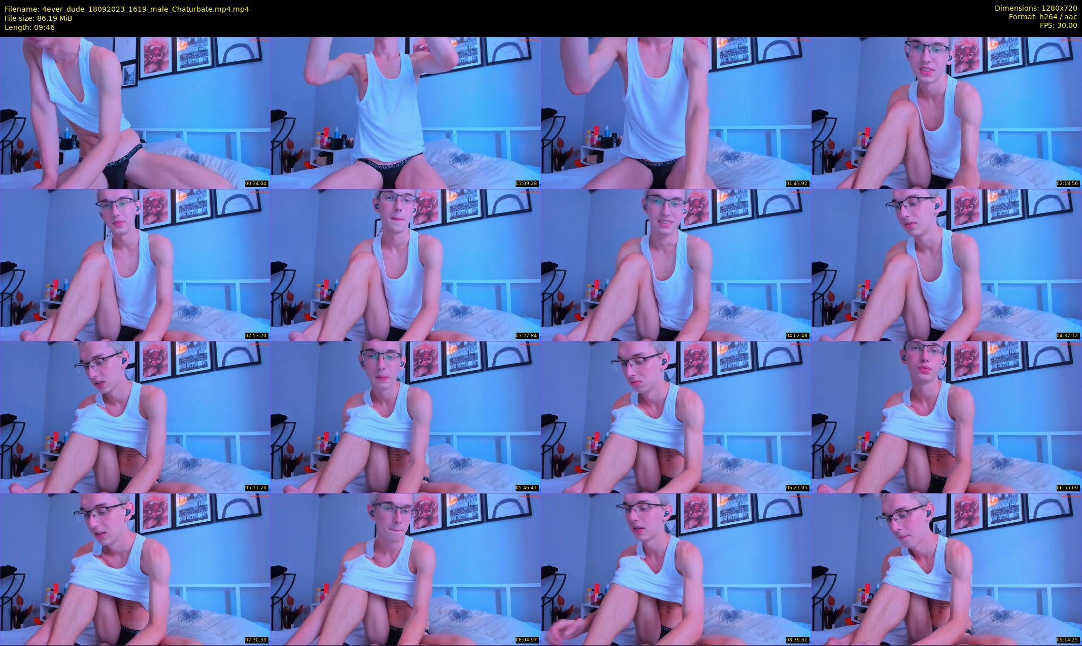 4ever_dude — 10 minute Chaturbate male cam show recording, 720p, Sep 18, 2023