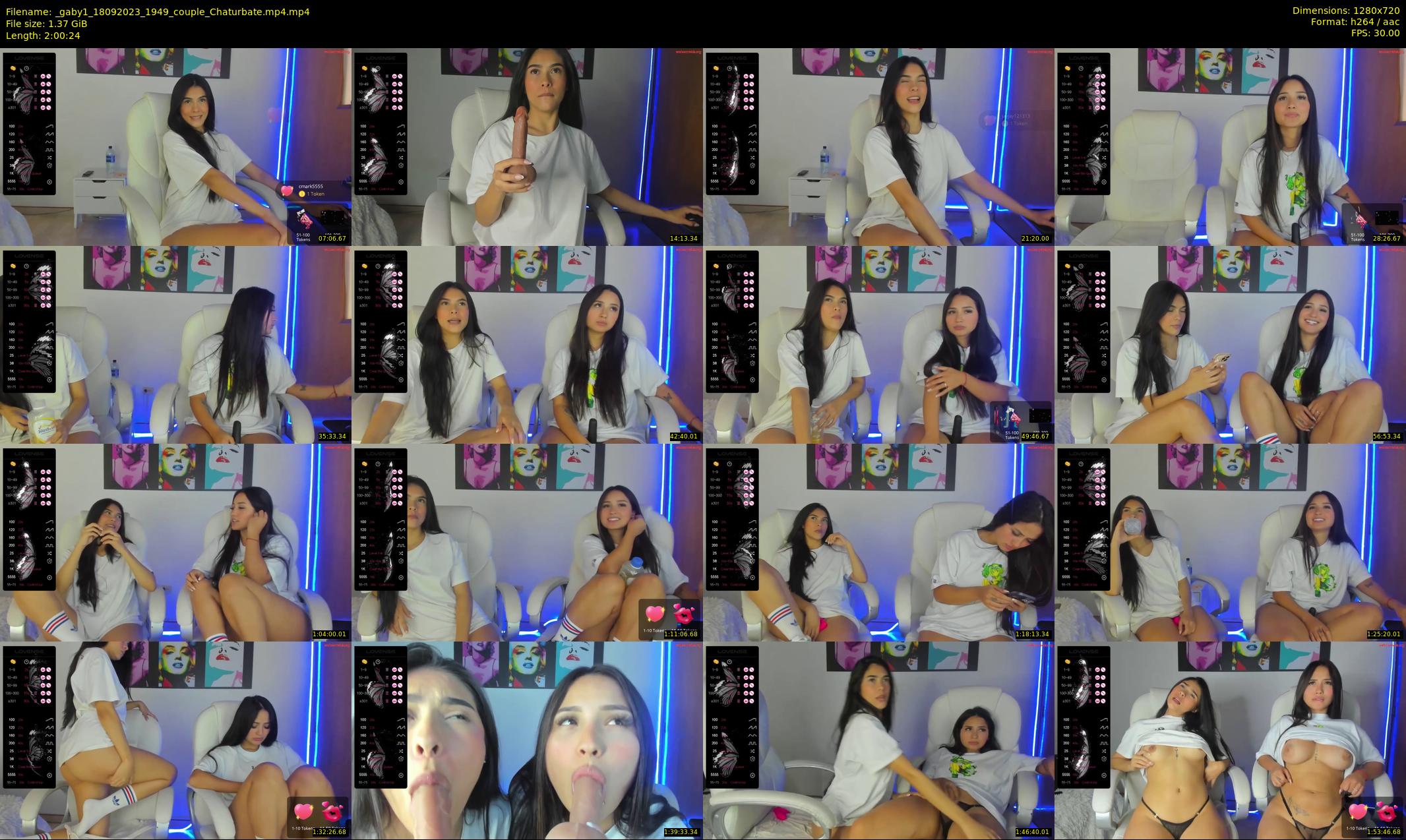 _gaby1 — 121 minute Chaturbate female cam show recording, 720p, Sep 18, 2023