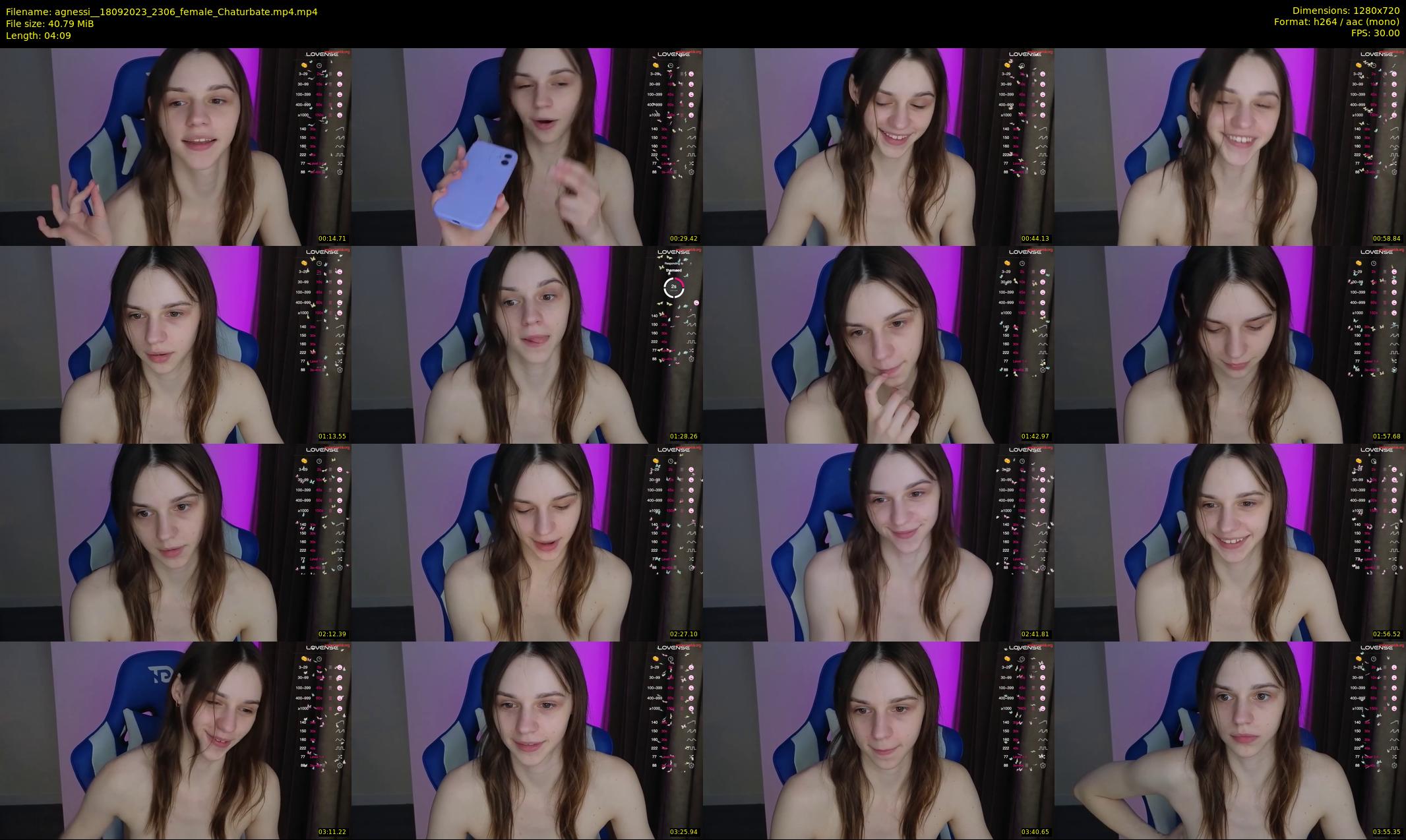agnessi_ — 5 minute Chaturbate female cam show recording, 720p, Sep 18, 2023