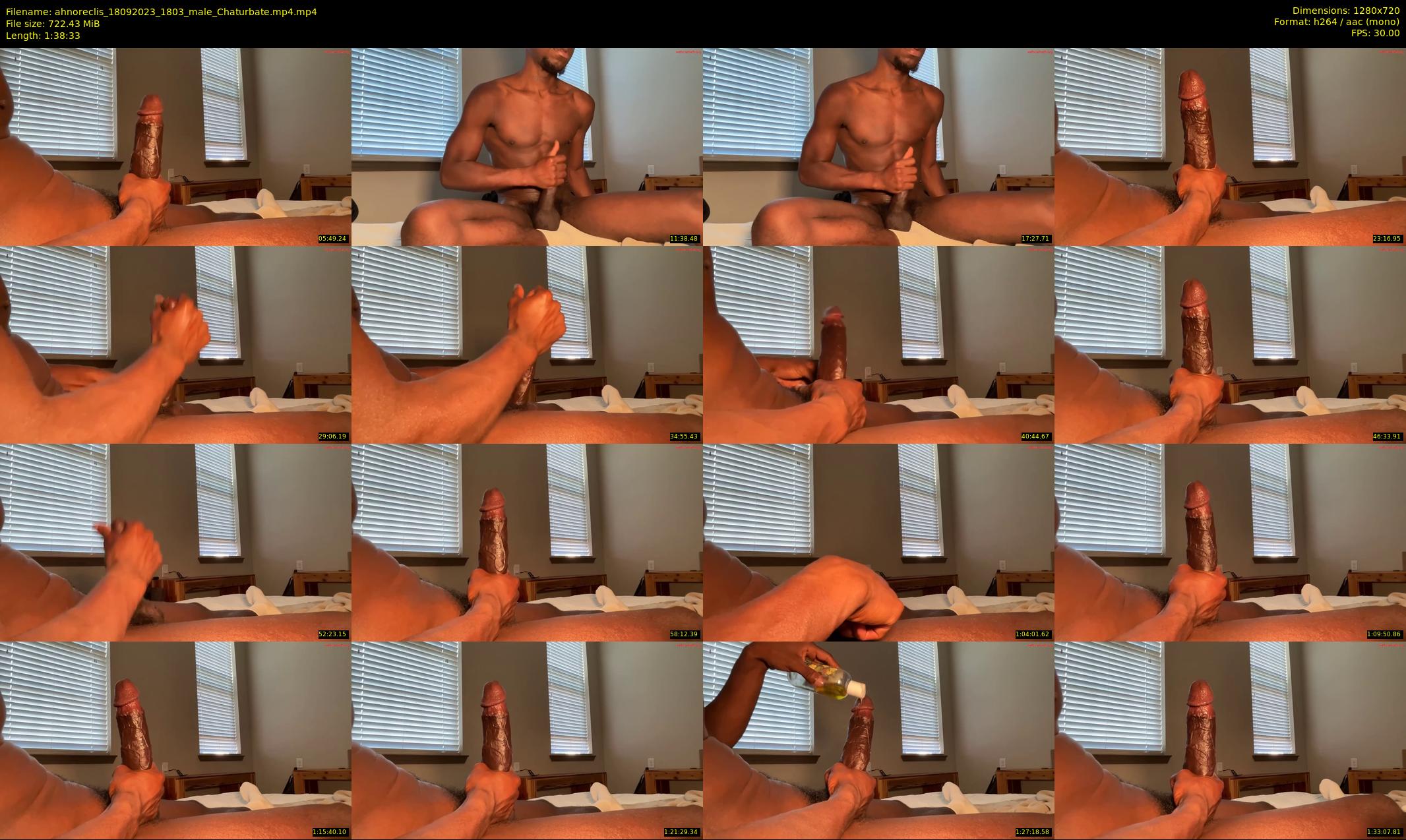 ahnoreclis — 99 minute Chaturbate male cam show recording, 720p, Sep 18, 2023