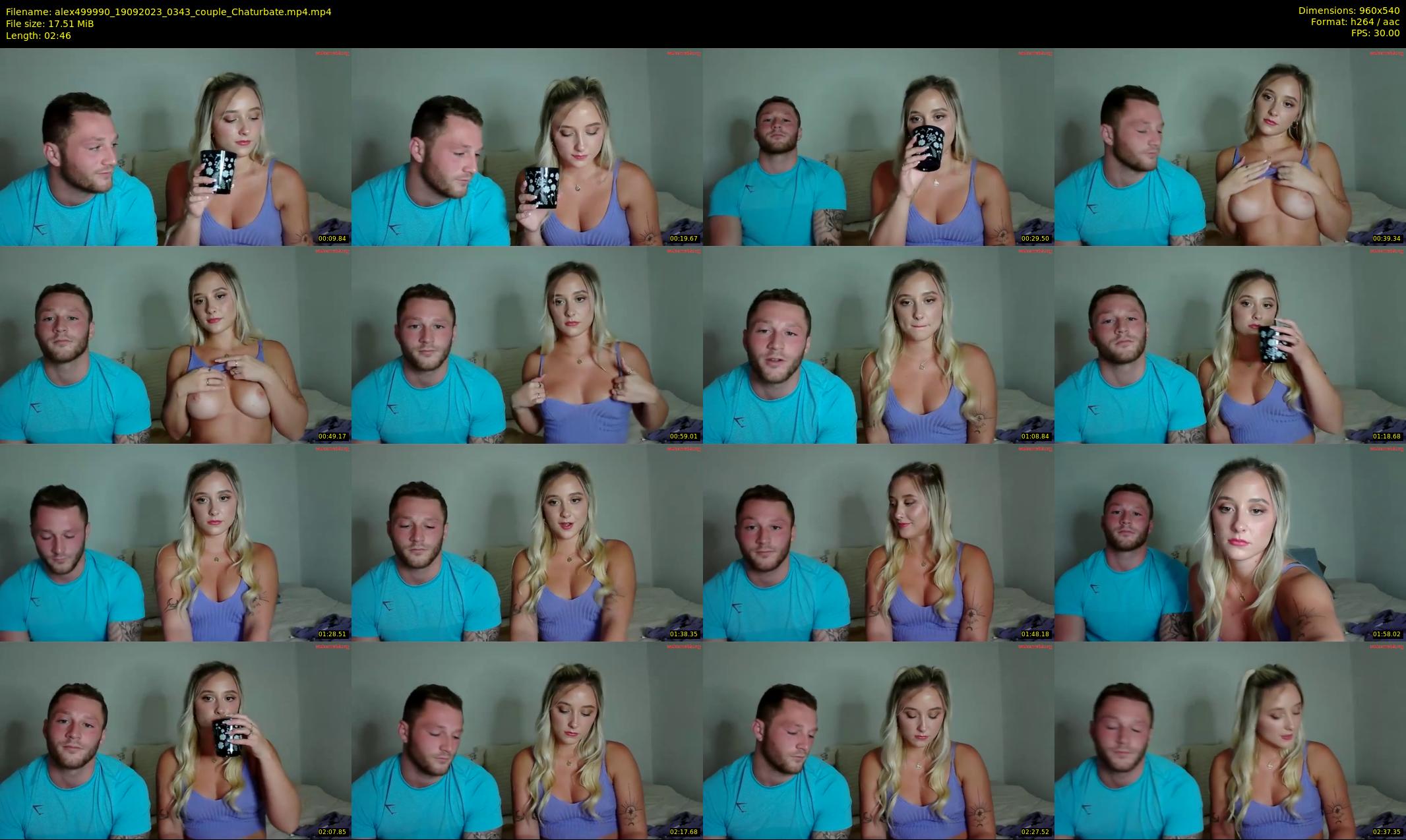 alex499990 — 3 minute Chaturbate female cam show recording, 480p, Sep 19, 2023