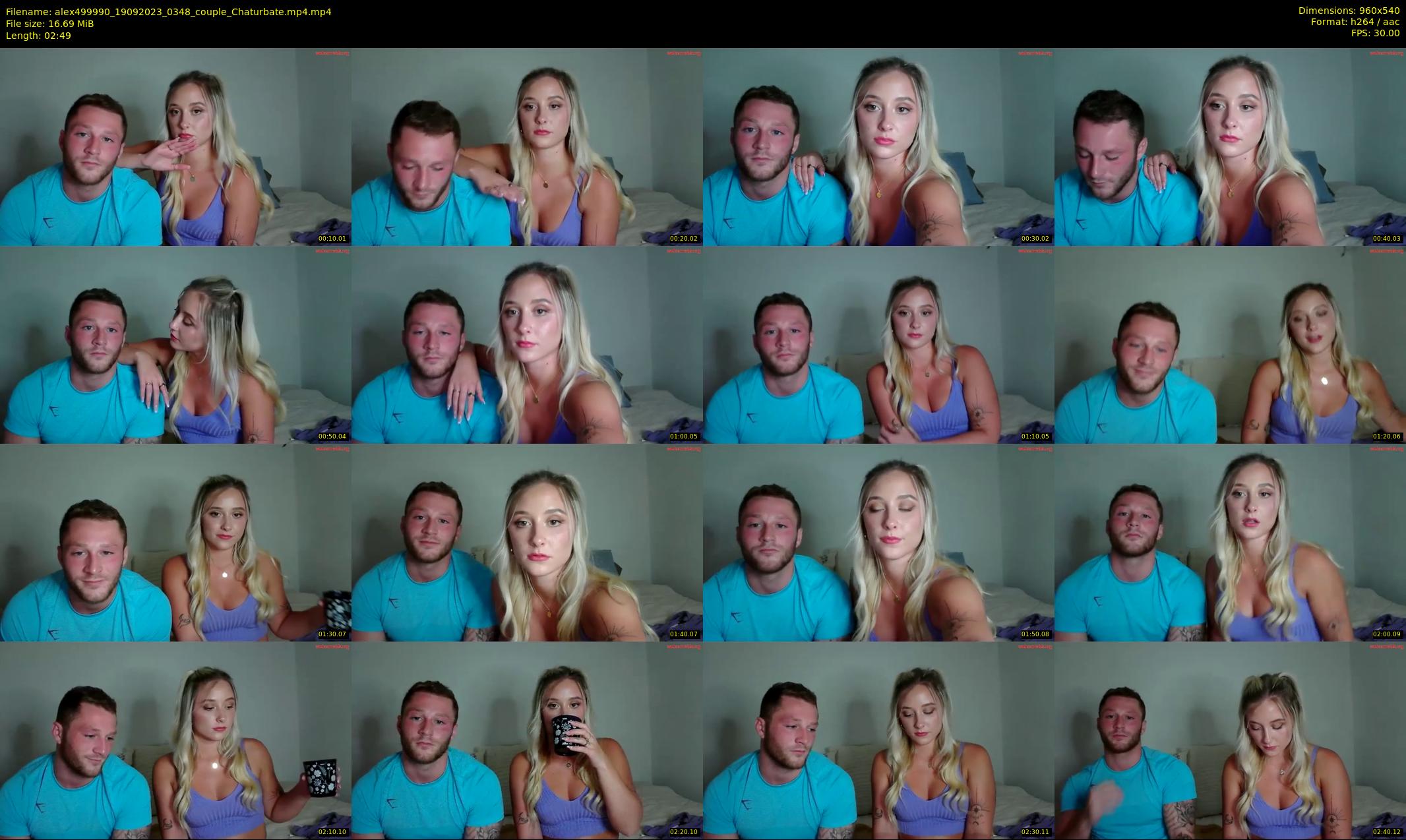 alex499990 — 3 minute Chaturbate female cam show recording, 480p, Sep 19, 2023