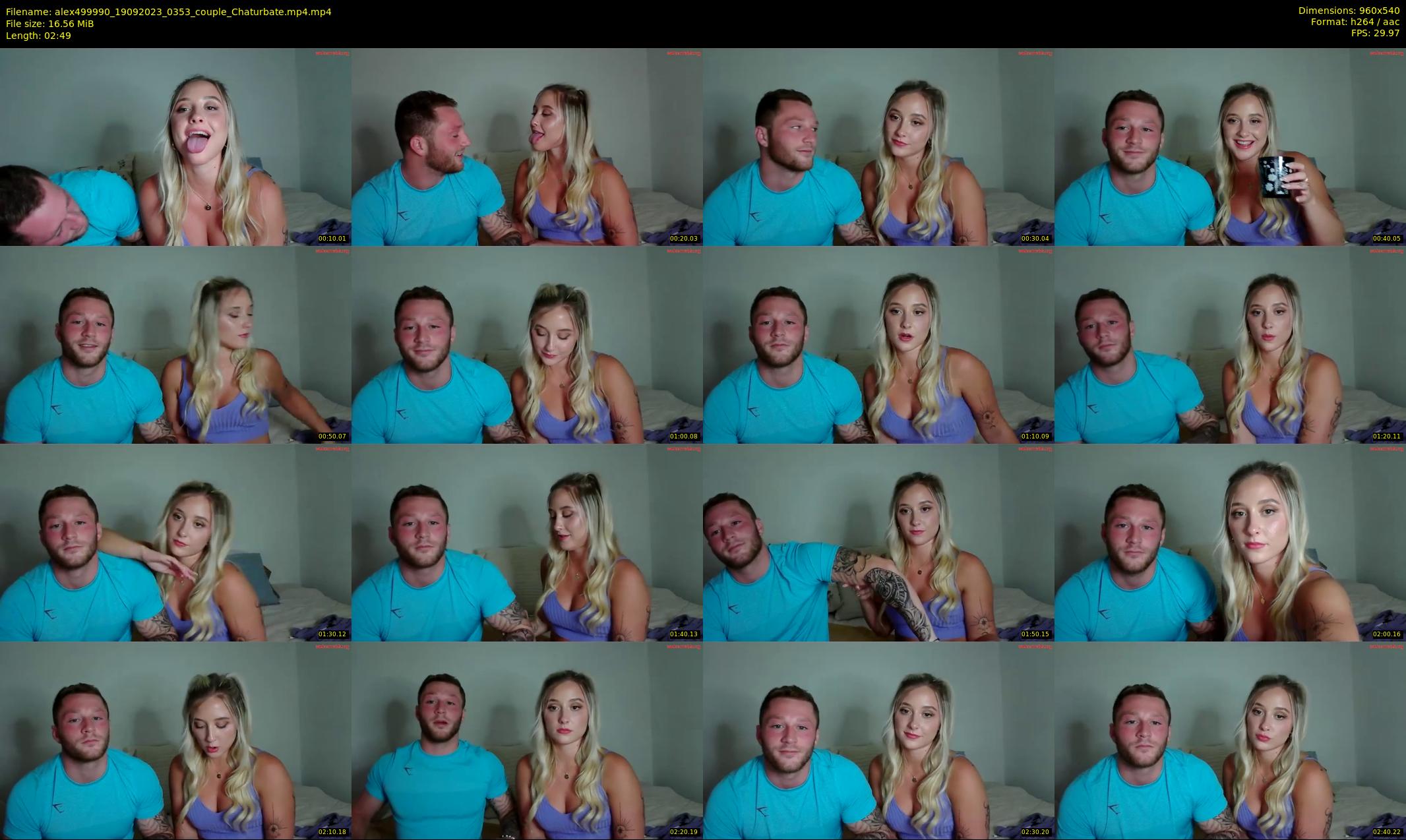alex499990 — 3 minute Chaturbate female cam show recording, 480p, Sep 19, 2023