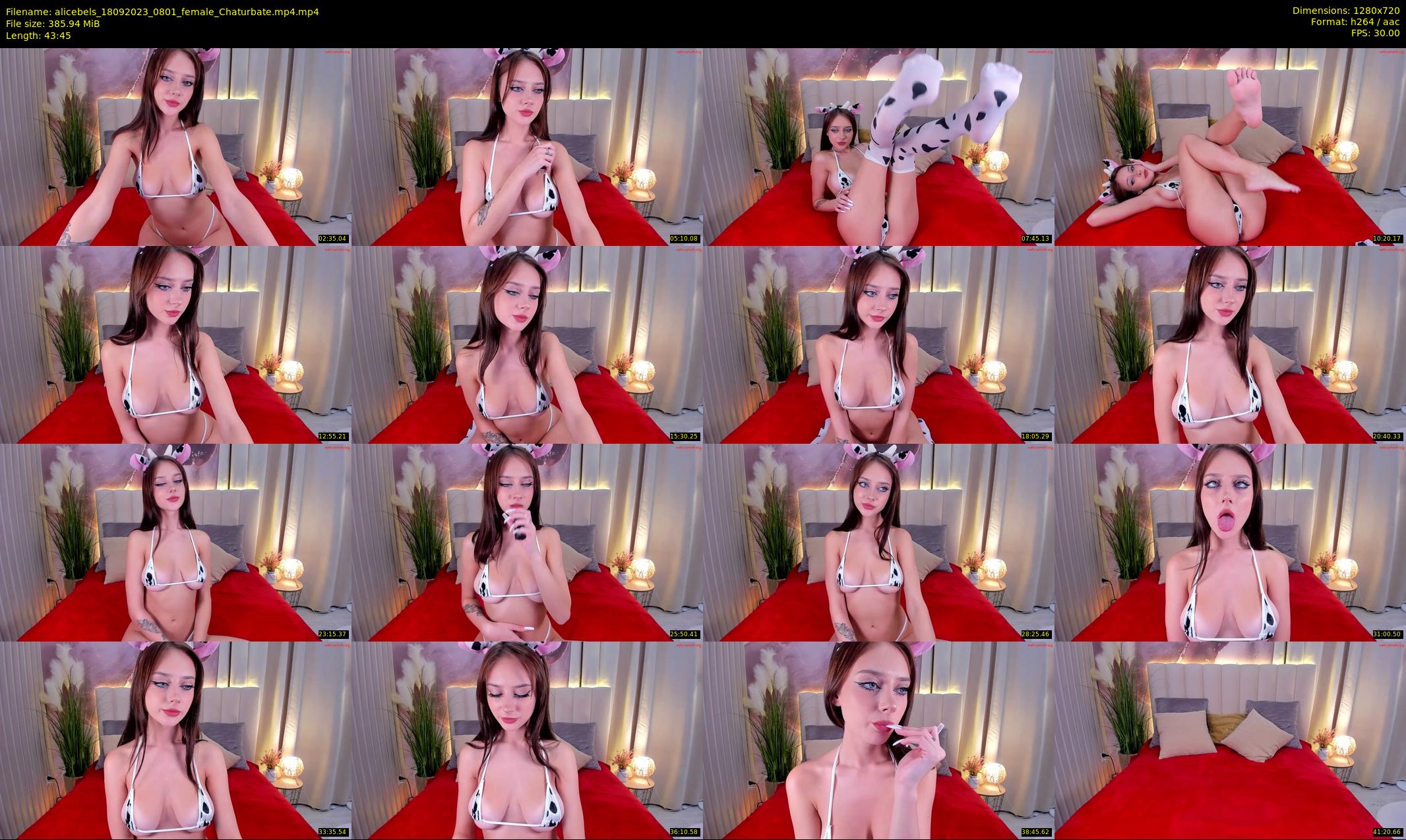 alicebels — 44 minute Chaturbate female cam show recording, 720p, Sep 18, 2023