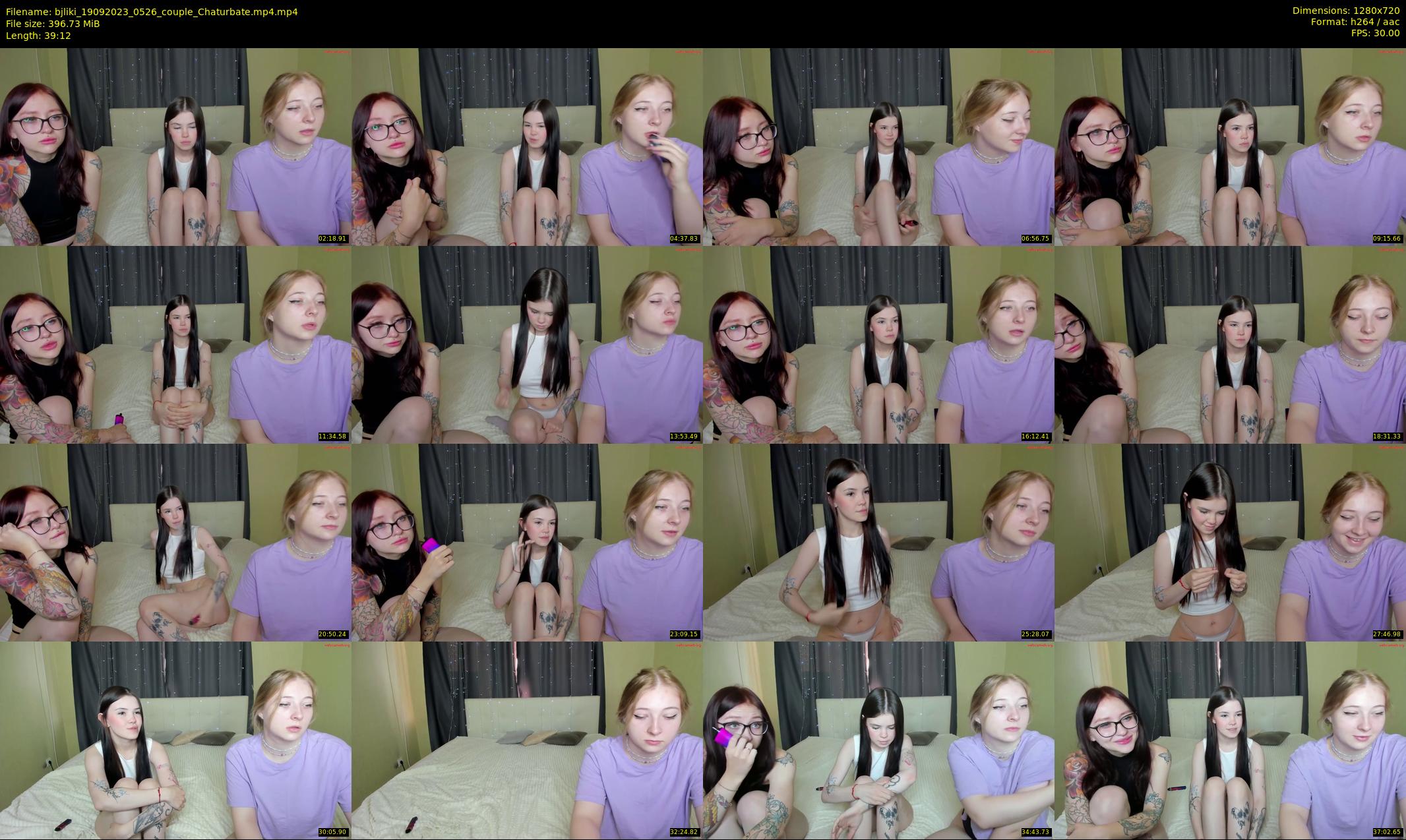 bjliki — 40 minute Chaturbate couple cam show recording, 720p, Sep 19, 2023