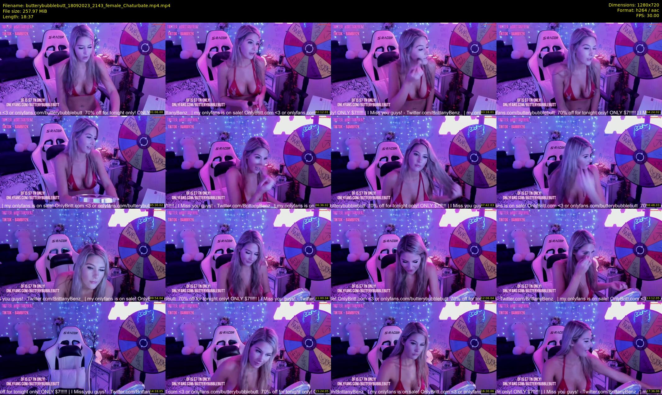 butterybubblebutt — 19 minute Chaturbate couple cam show recording, 720p, Sep 18, 2023