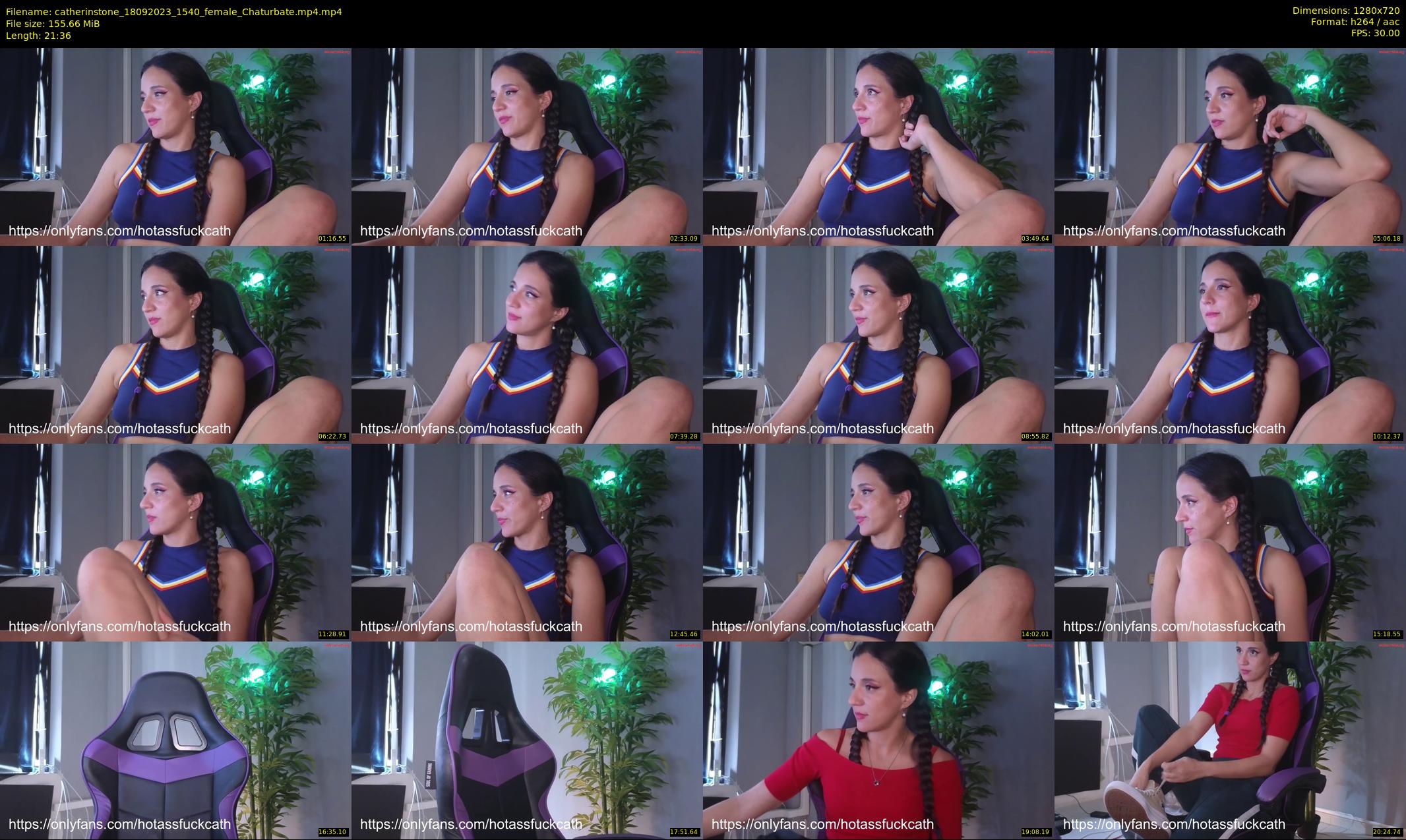 catherinstone — 22 minute Chaturbate female cam show recording, 720p, Sep 18, 2023