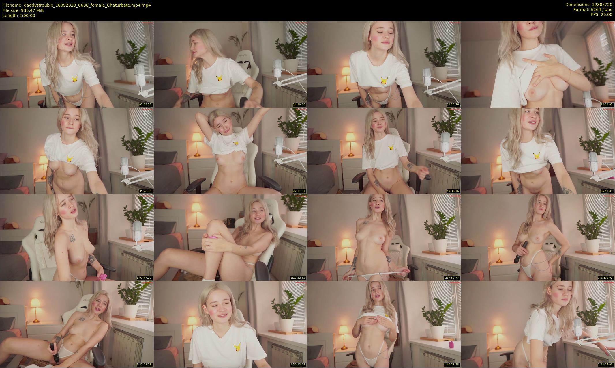 daddystrouble — 120 minute Chaturbate female cam show recording, 720p, Sep 18, 2023