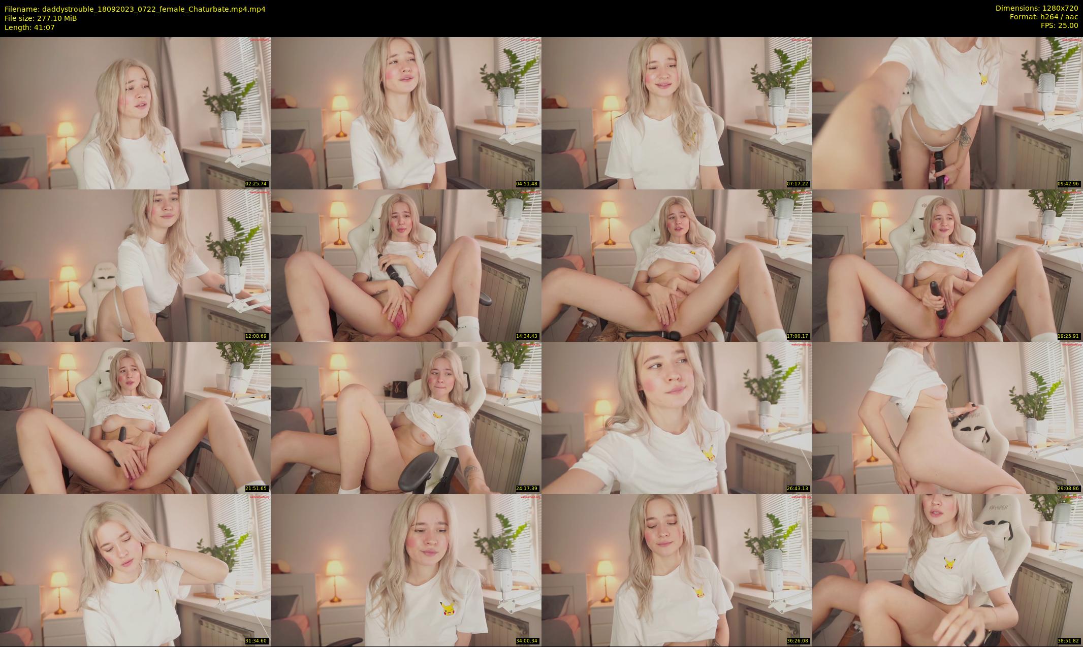 daddystrouble — 42 minute Chaturbate female cam show recording, 720p, Sep 18, 2023