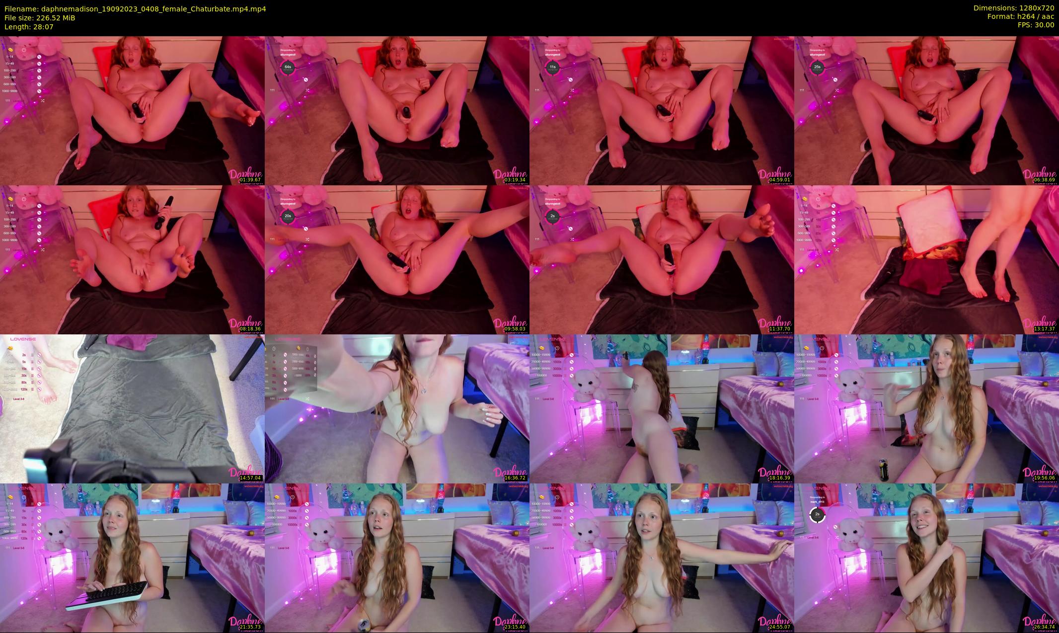 daphnemadison — 29 minute Chaturbate couple cam show recording, 720p, Sep 19, 2023