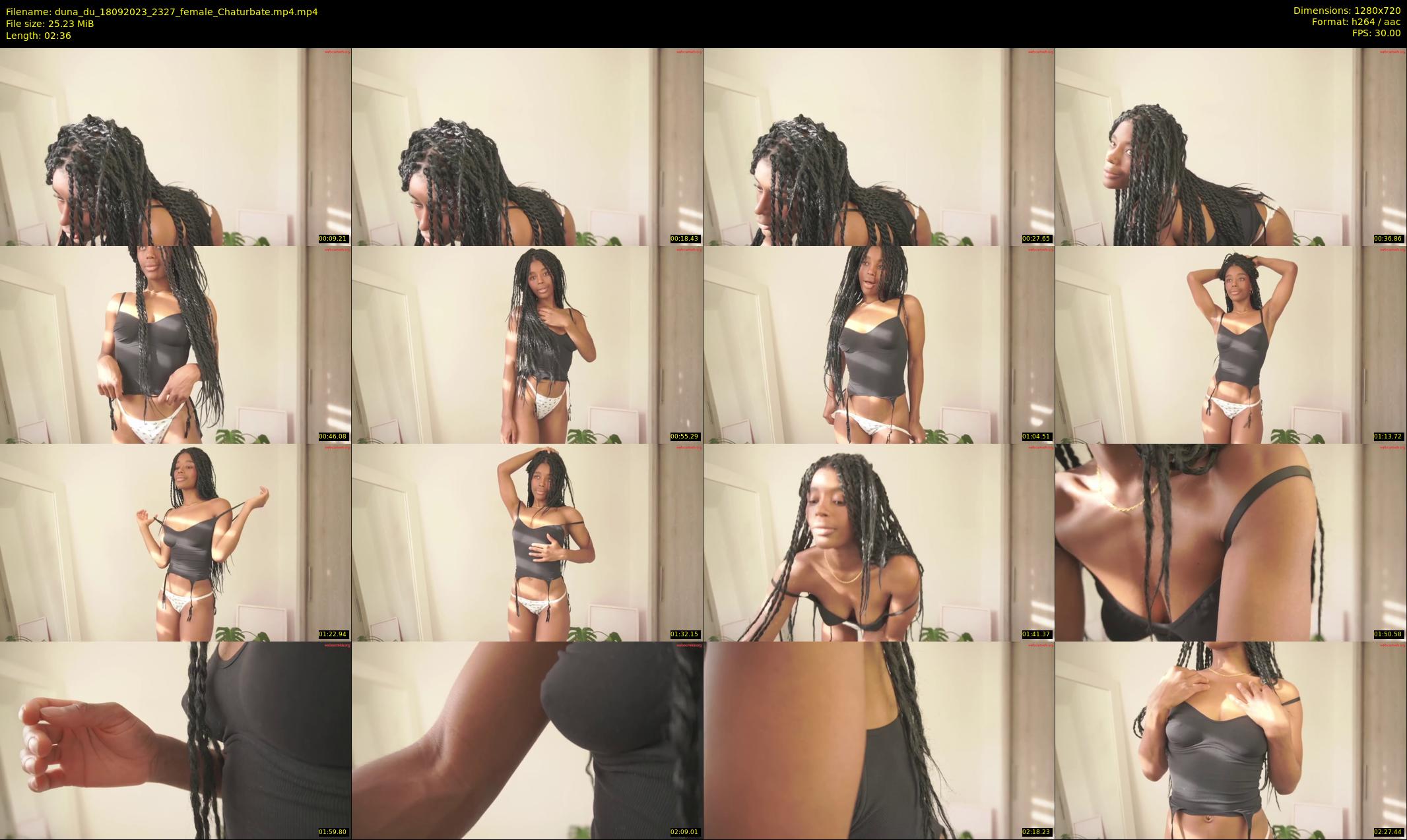 duna_du — 3 minute Chaturbate female cam show recording, 720p, Sep 18, 2023