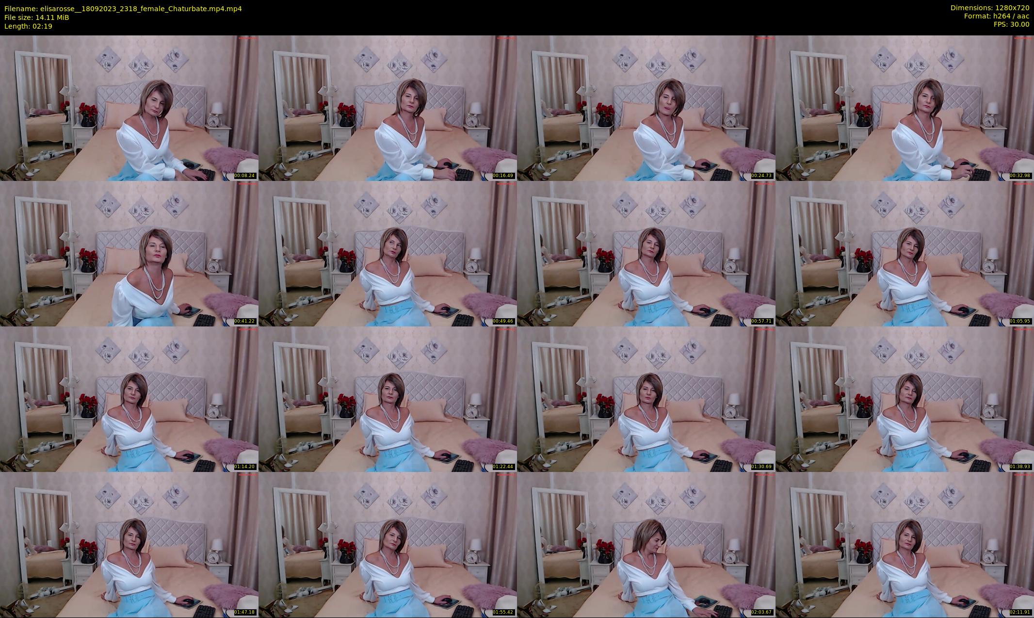 elisarosse_ — 3 minute Chaturbate female cam show recording, 720p, Sep 18, 2023