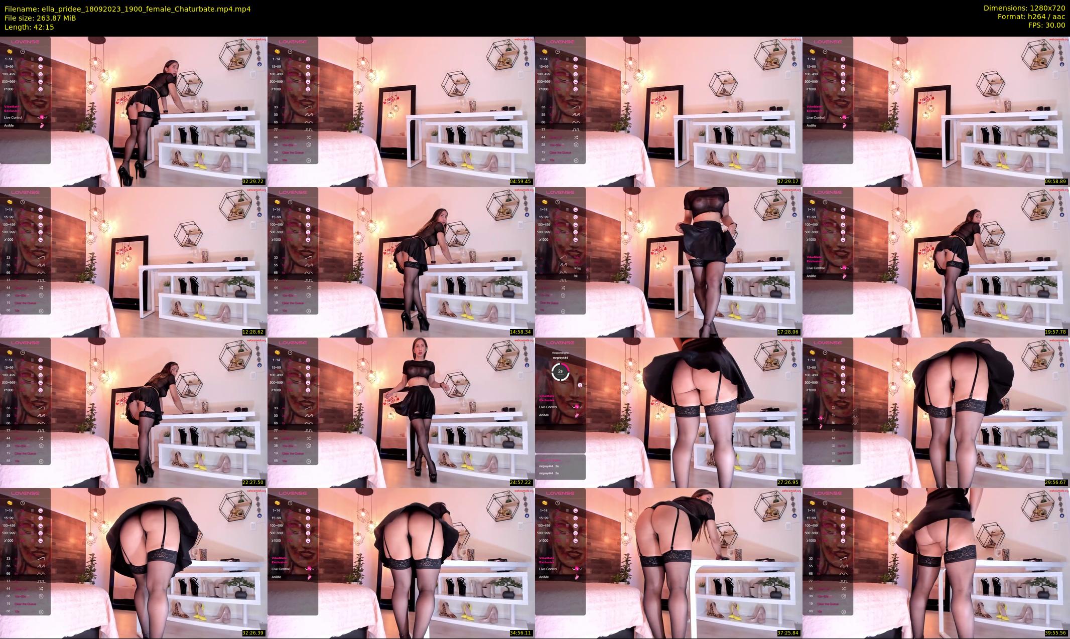 ella_pridee — 43 minute Chaturbate female cam show recording, 720p, Sep 18, 2023