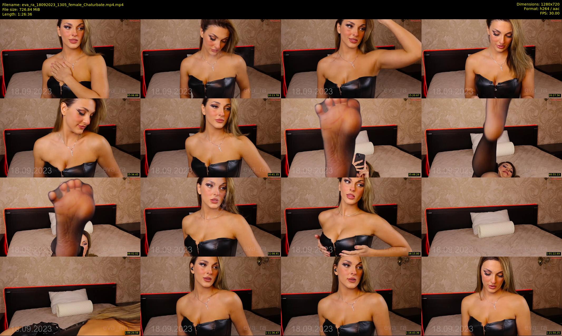 eva_ra — 87 minute Chaturbate female cam show recording, 720p, Sep 18, 2023
