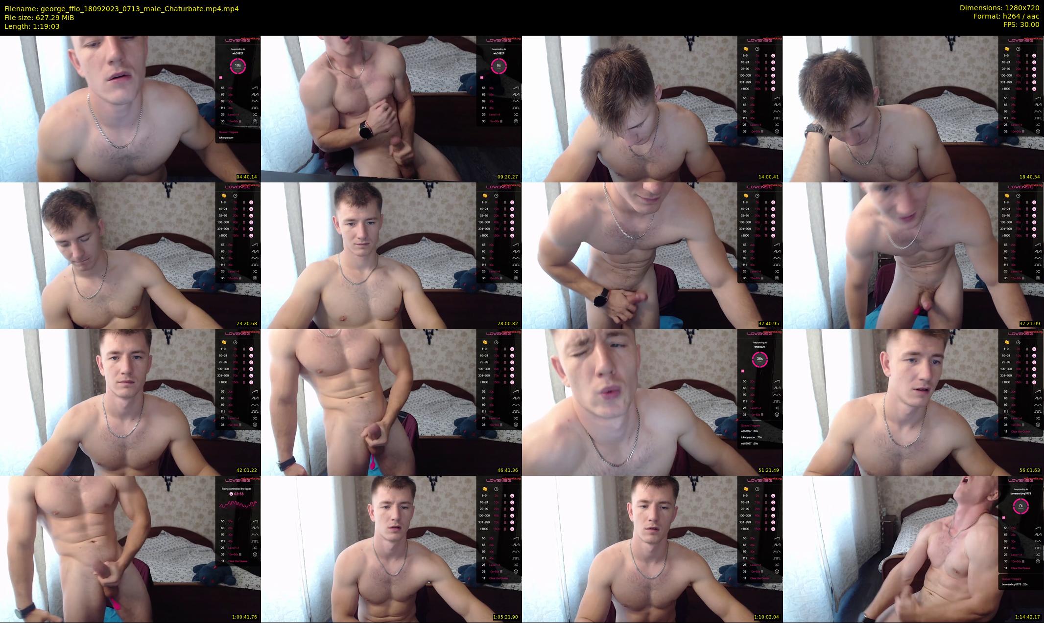 george_fflo — 80 minute Chaturbate male cam show recording, 720p, Sep 18, 2023