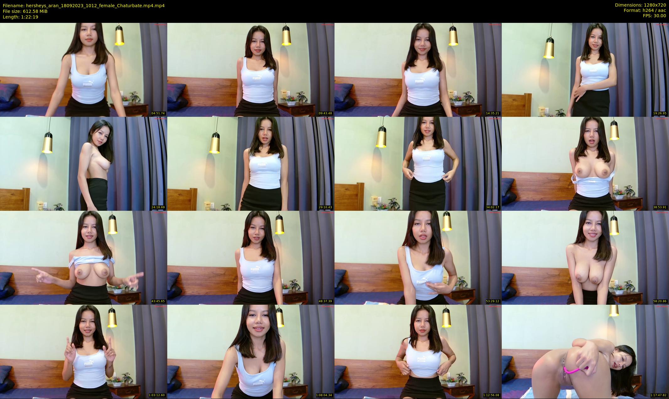 hersheys_aran — 83 minute Chaturbate female cam show recording, 720p, Sep 18, 2023