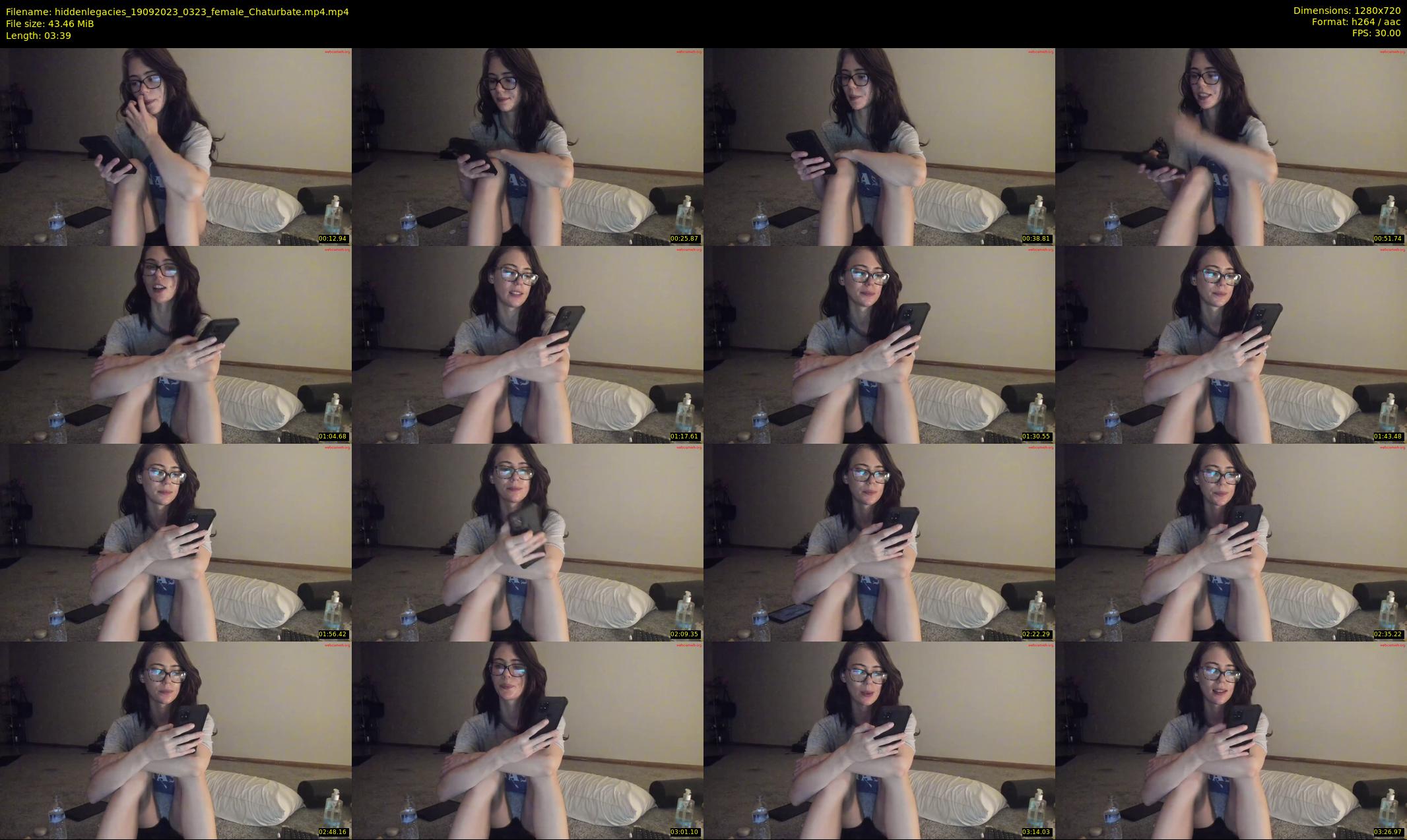 hiddenlegacies — 4 minute Chaturbate female cam show recording, 720p, Sep 19, 2023