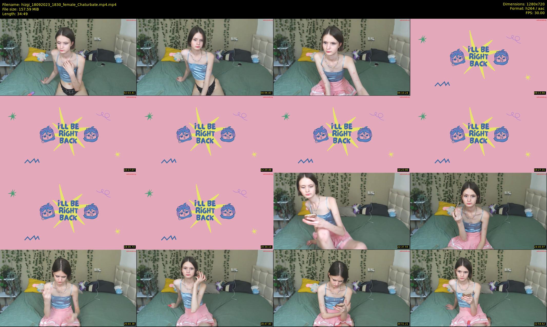 hizgi — 35 minute Chaturbate couple cam show recording, 720p, Sep 18, 2023