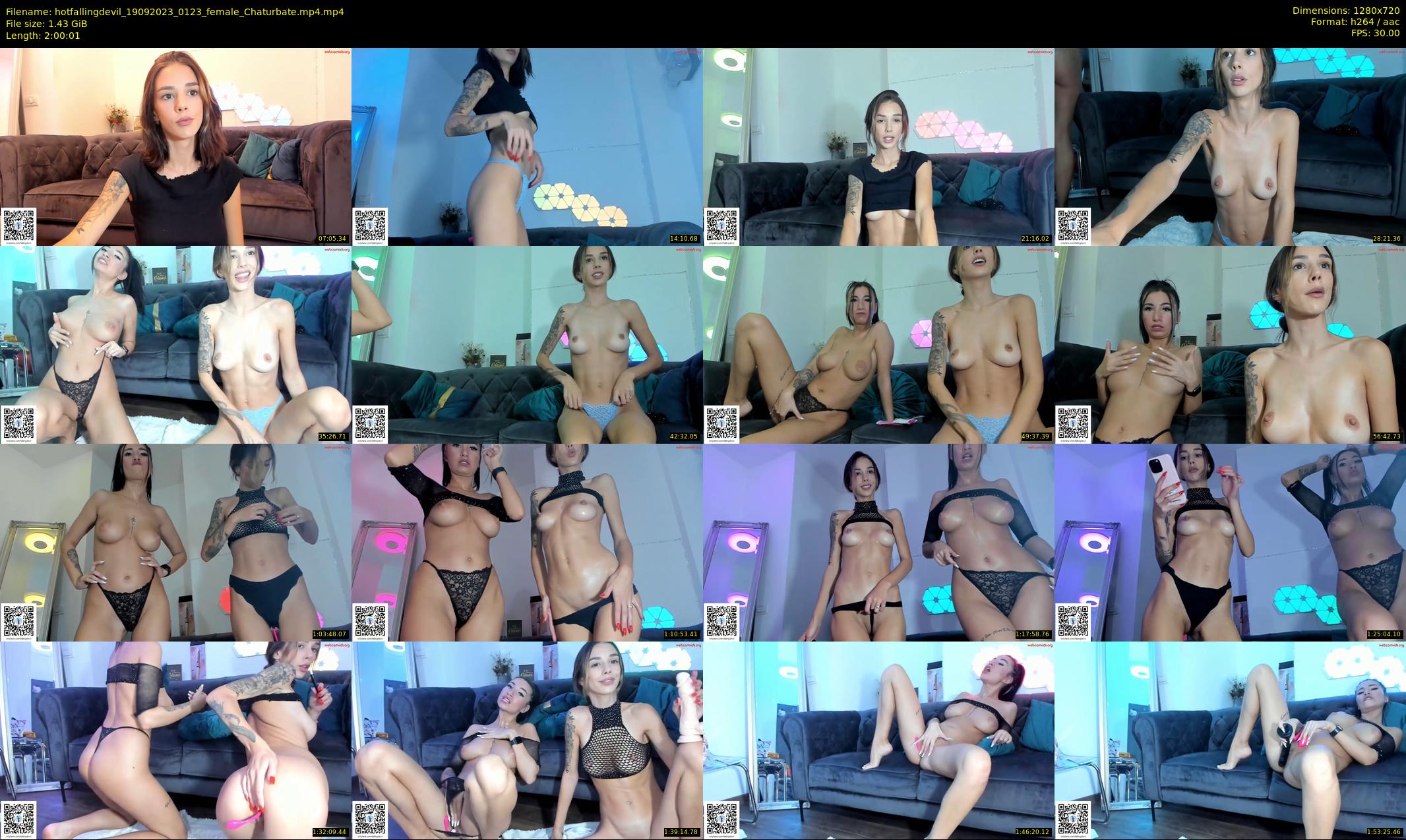 hotfallingdevil — 121 minute Chaturbate female cam show recording, 720p, Sep 19, 2023
