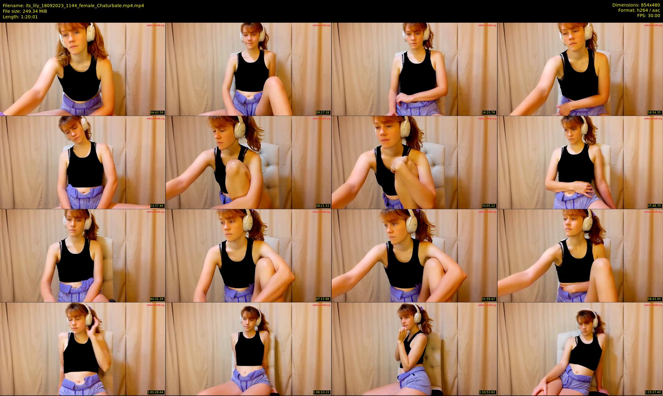 its_lily — 81 minute Chaturbate female cam show recording, 480p, Sep 18, 2023