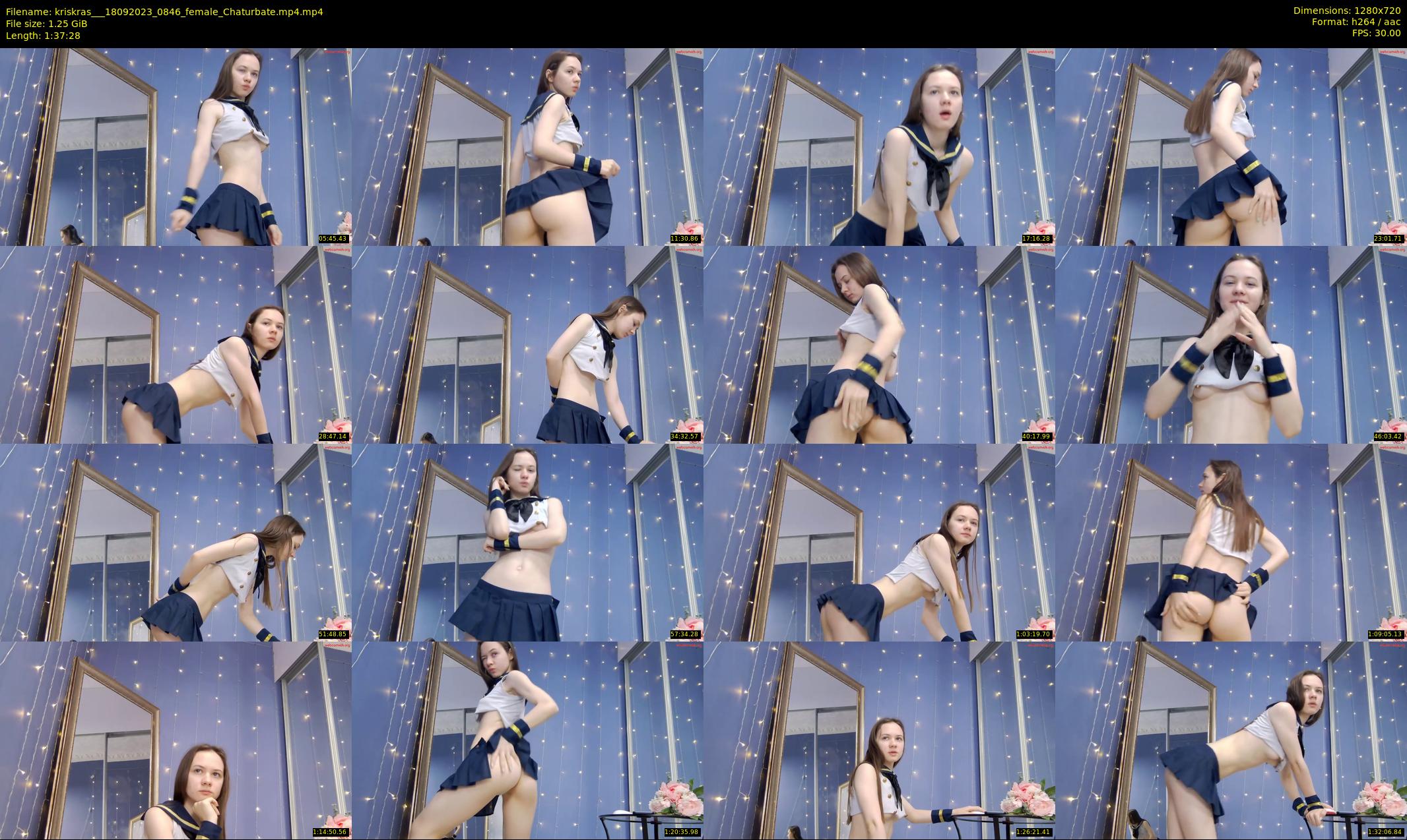 kriskras__ — 98 minute Chaturbate female cam show recording, 720p, Sep 18, 2023