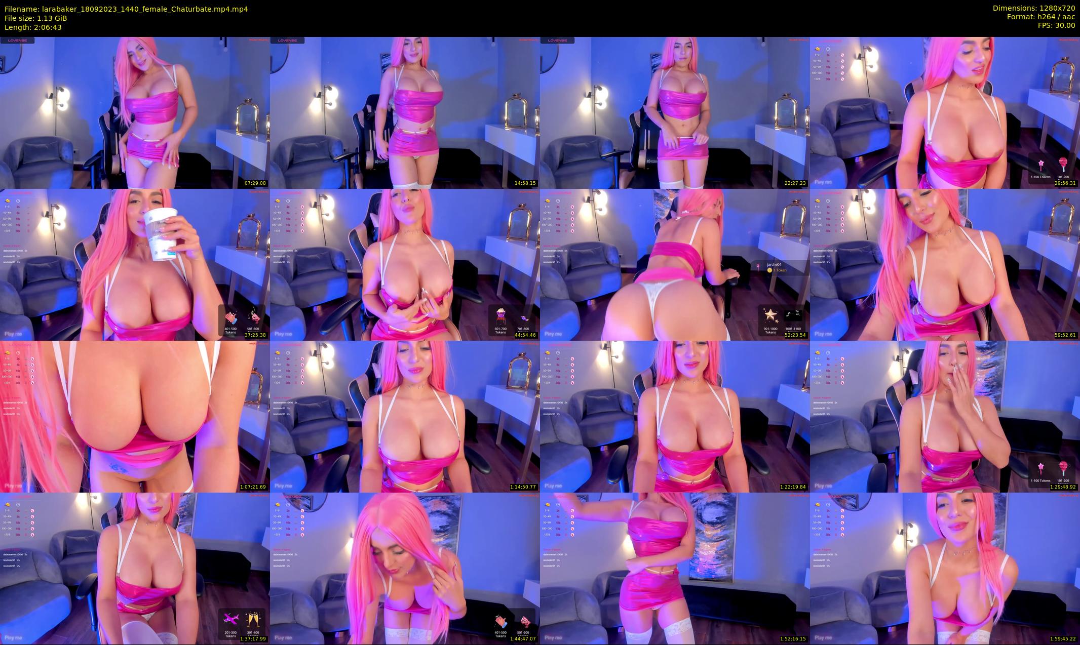 larabaker — 127 minute Chaturbate female cam show recording, 720p, Sep 18, 2023