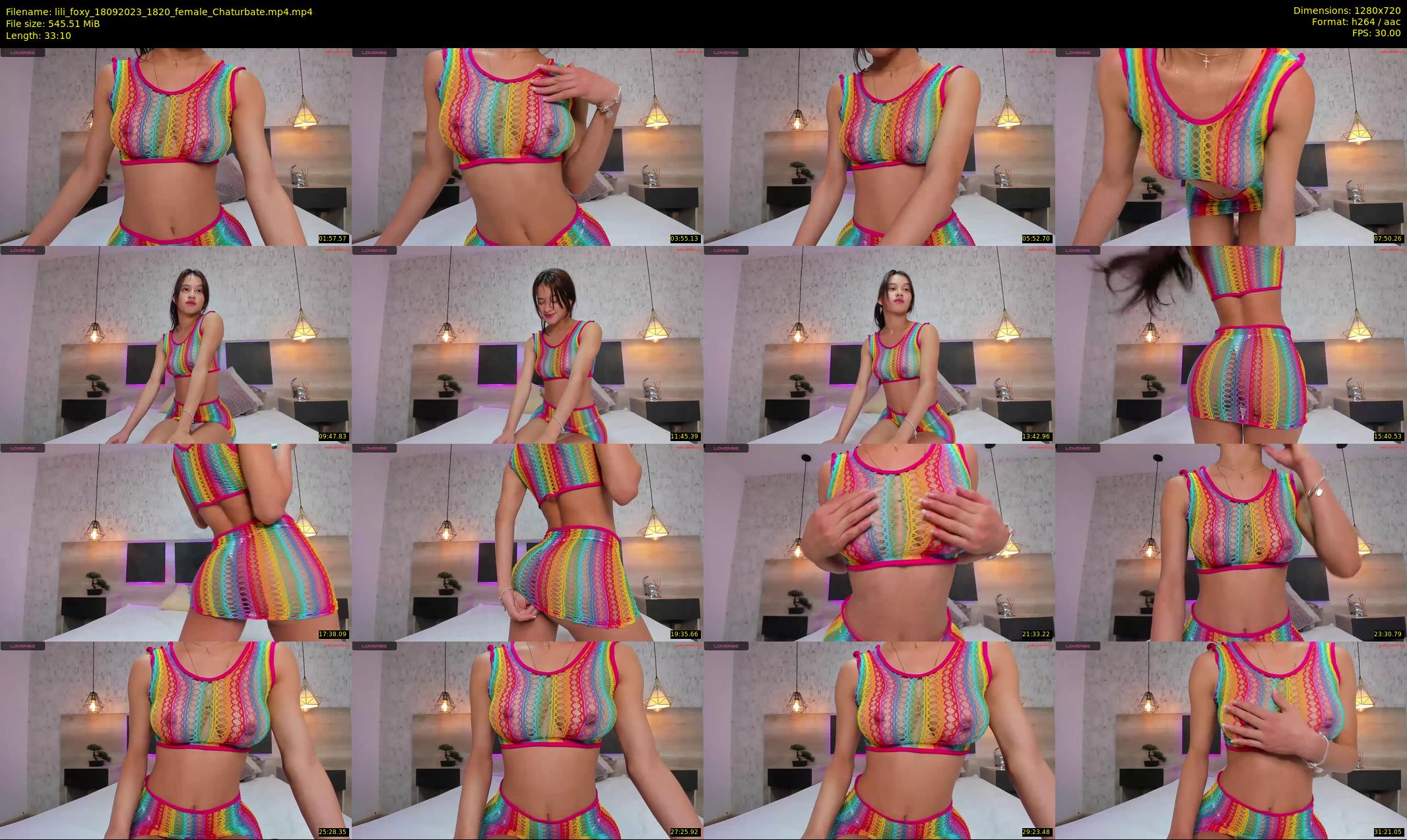 lili_foxy — 34 minute Chaturbate female cam show recording, 720p, Sep 18, 2023