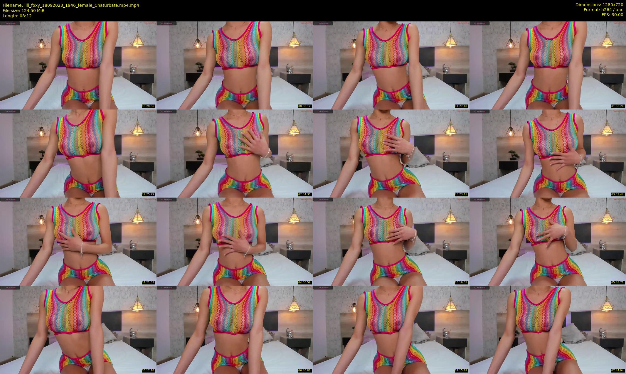 lili_foxy — 9 minute Chaturbate female cam show recording, 720p, Sep 18, 2023