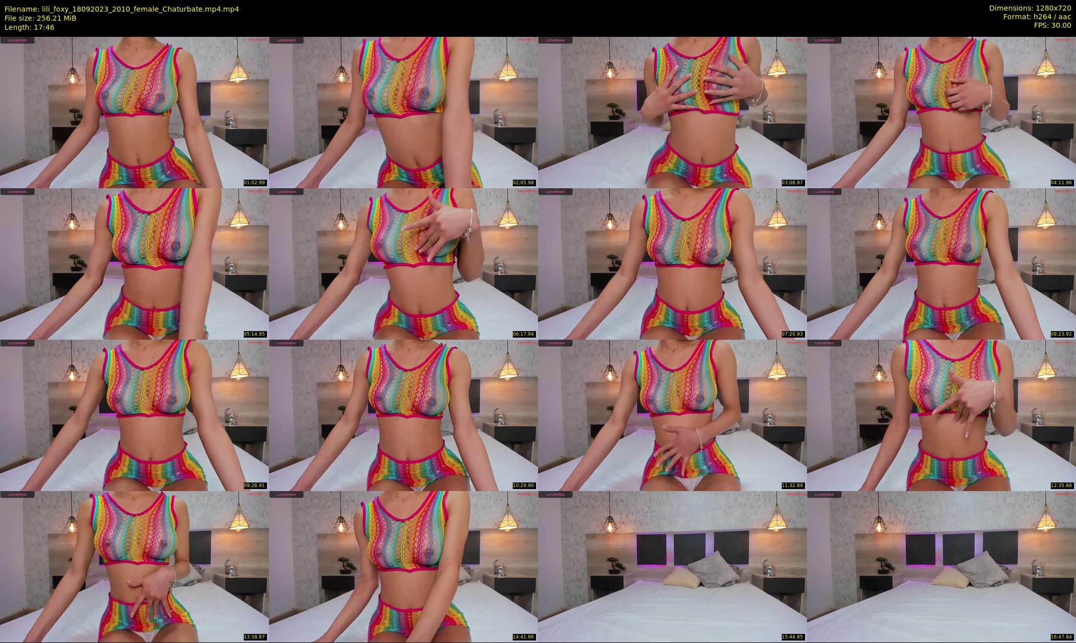 lili_foxy — 18 minute Chaturbate female cam show recording, 720p, Sep 18, 2023