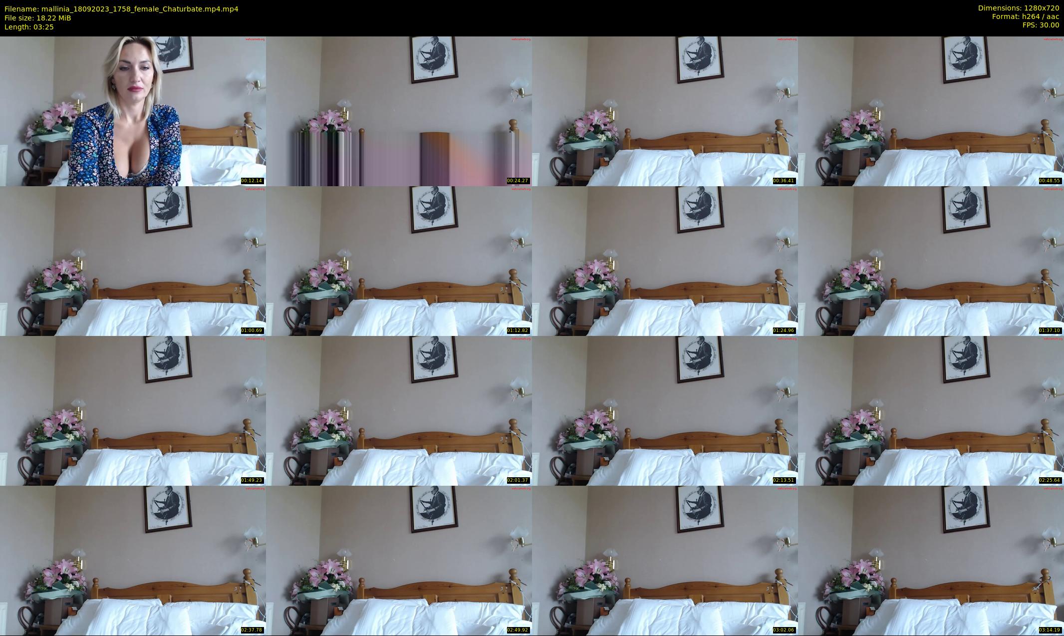 mallinia — 4 minute Chaturbate female cam show recording, 720p, Sep 18, 2023