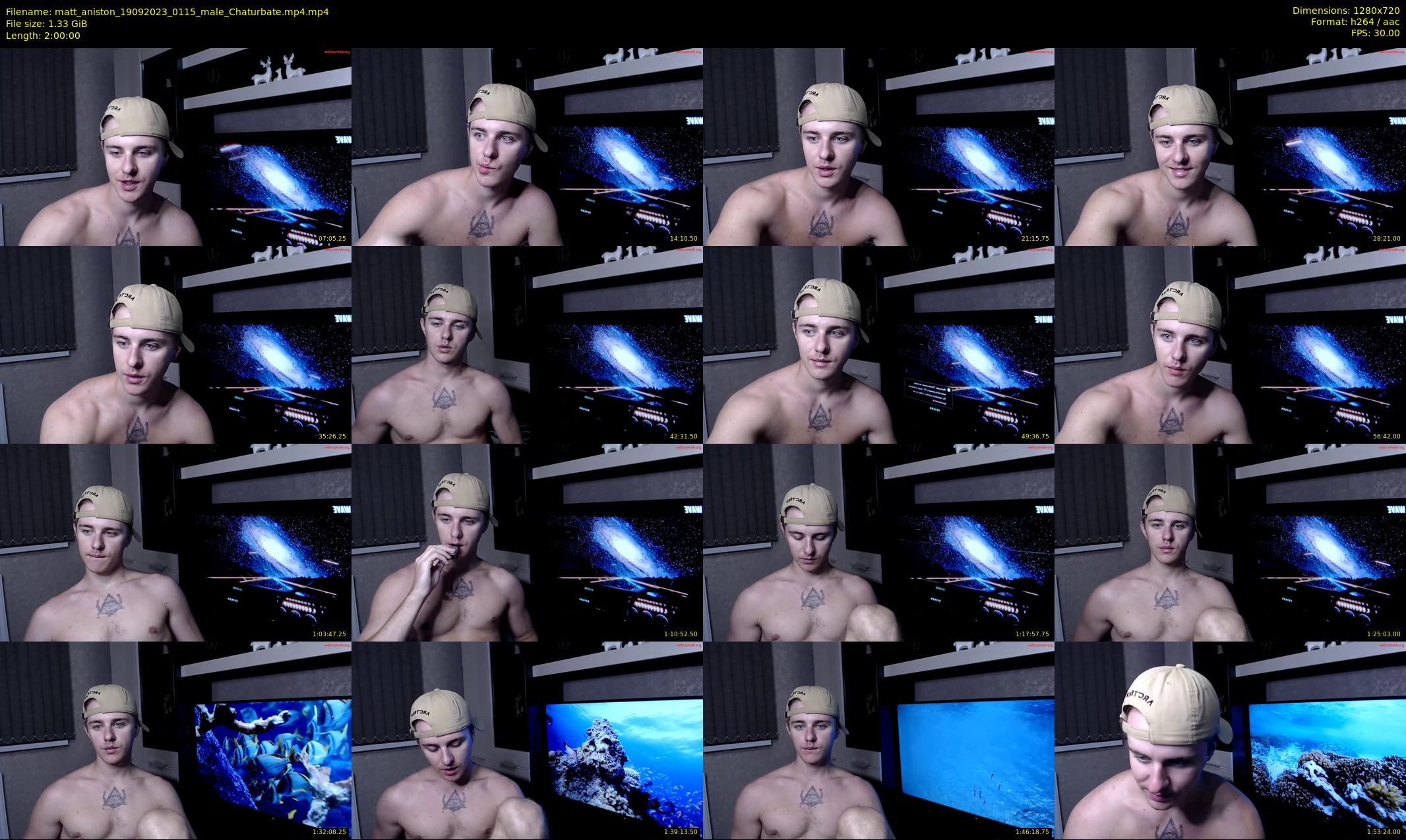 matt_aniston — 120 minute Chaturbate male cam show recording, 720p, Sep 19, 2023