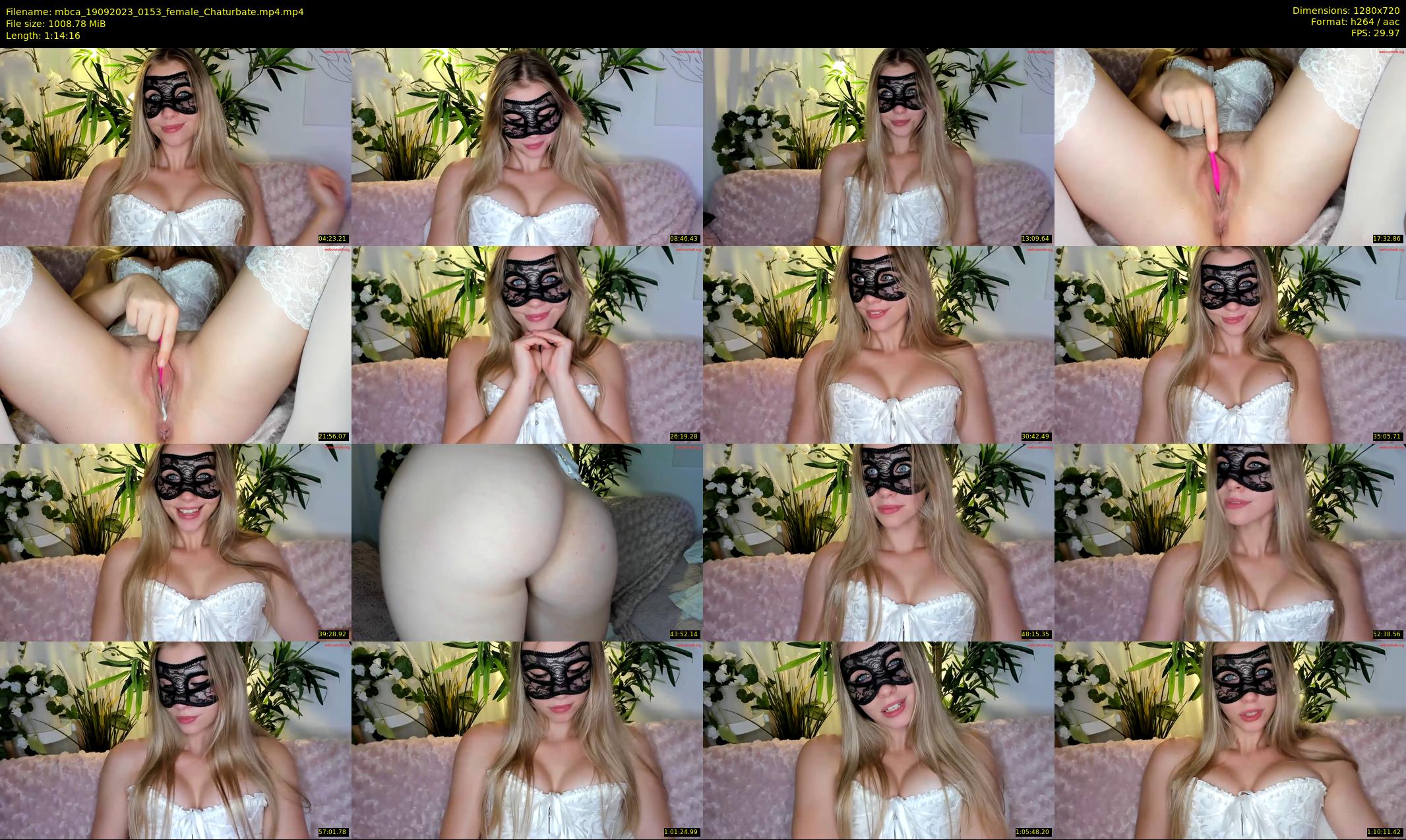 mbca — 75 minute Chaturbate couple cam show recording, 720p, Sep 19, 2023