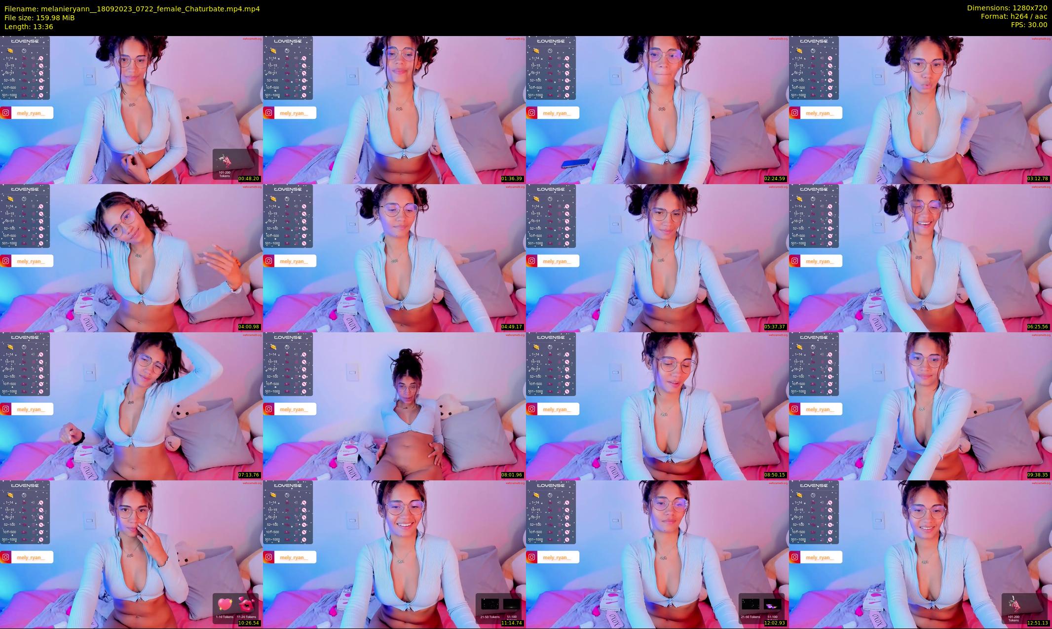 melanieryann_ — 14 minute Chaturbate female cam show recording, 720p, Sep 18, 2023
