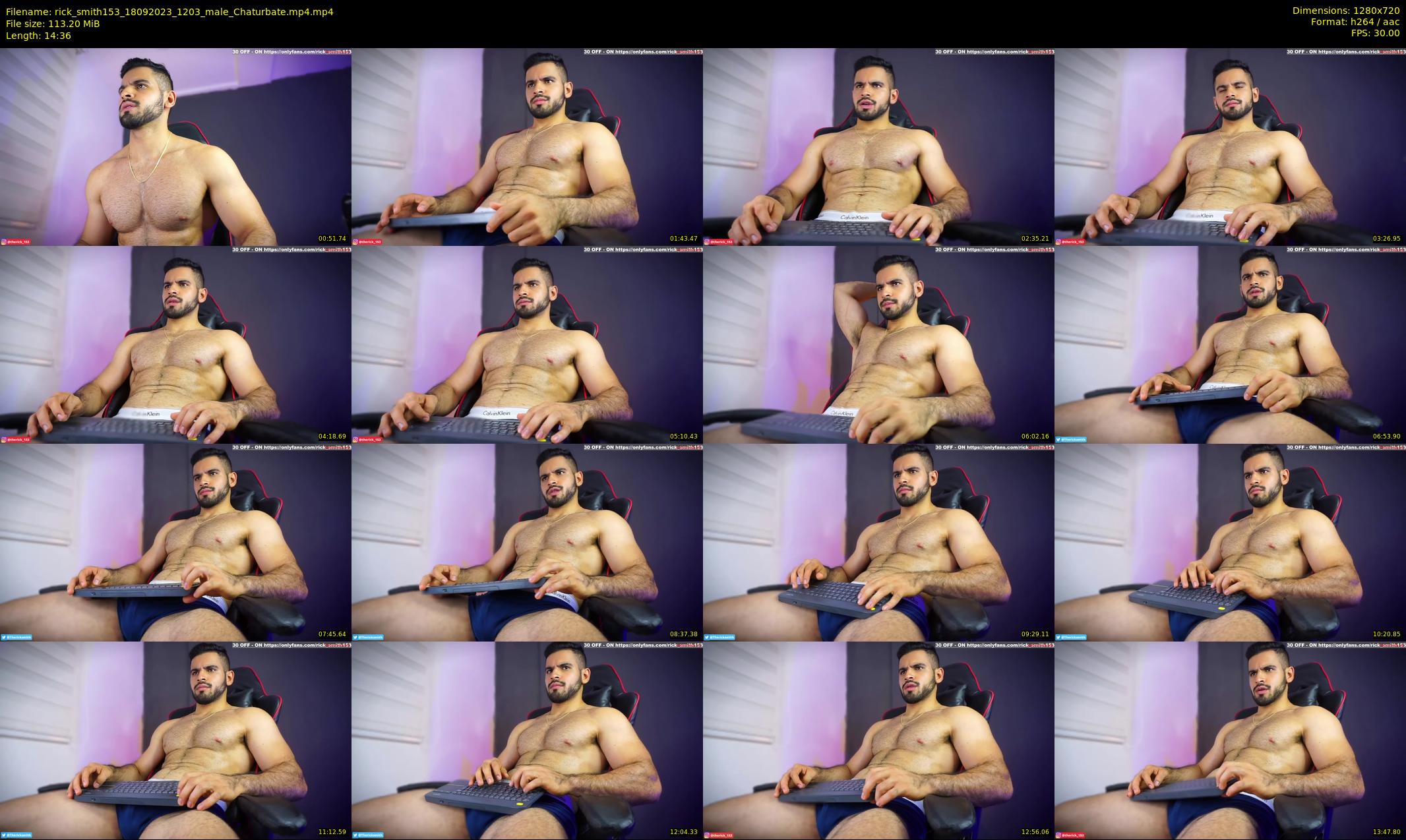 rick_smith153 — 15 minute Chaturbate male cam show recording, 720p, Sep 18, 2023