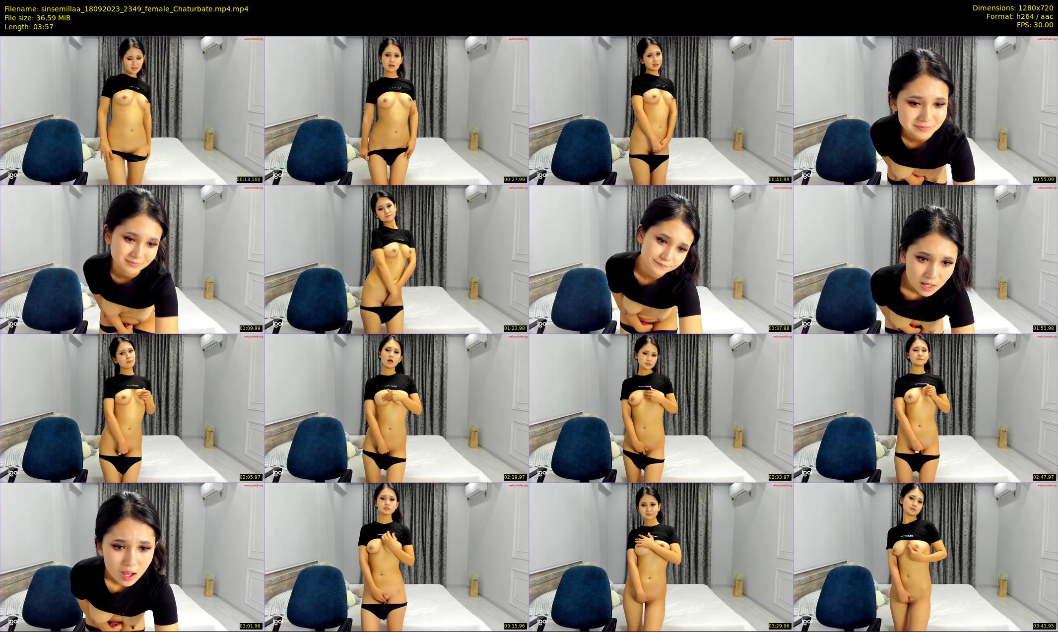 sinsemillaa — 4 minute Chaturbate female cam show recording, 720p, Sep 18, 2023