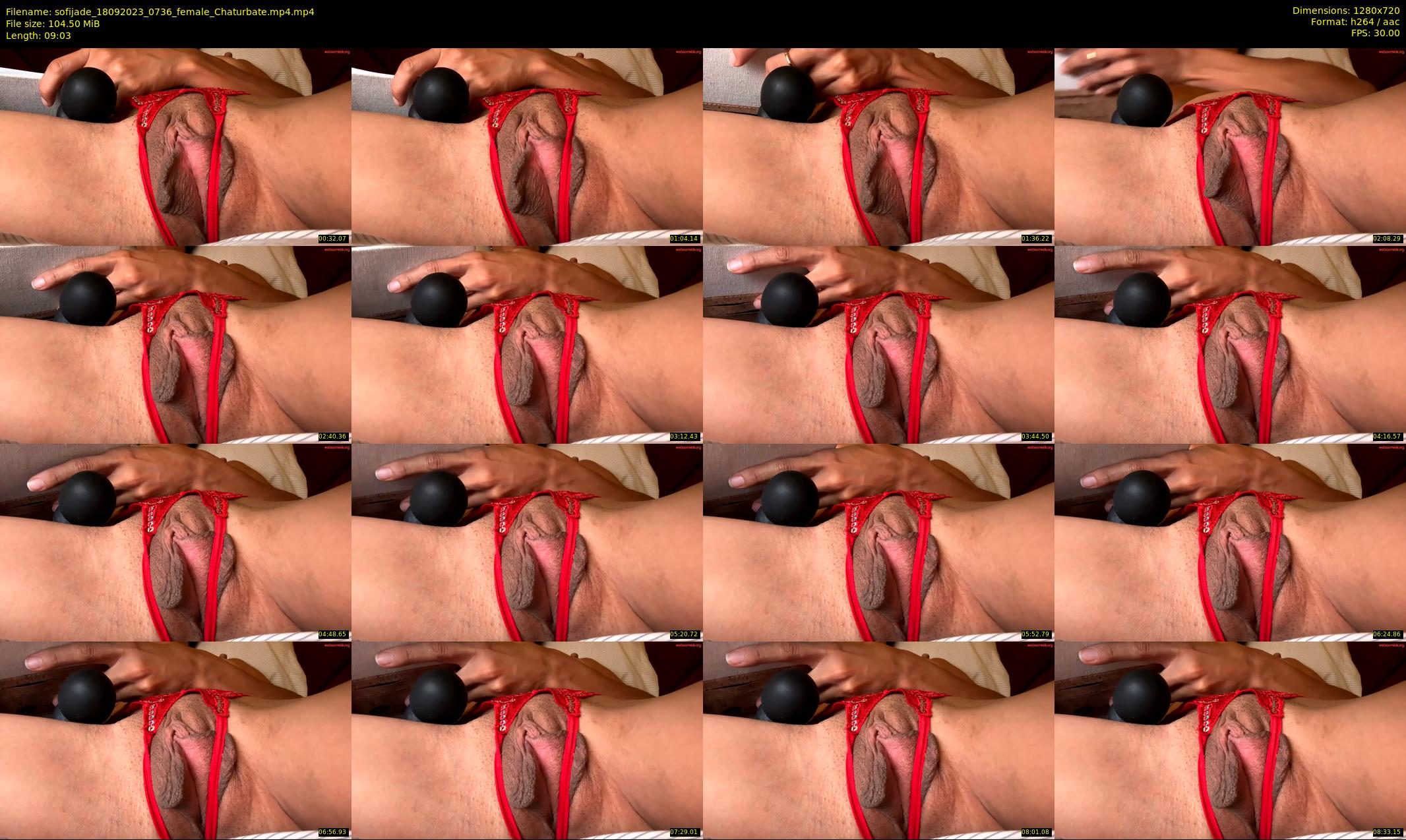 sofijade — 10 minute Chaturbate female cam show recording, 720p, Sep 18, 2023