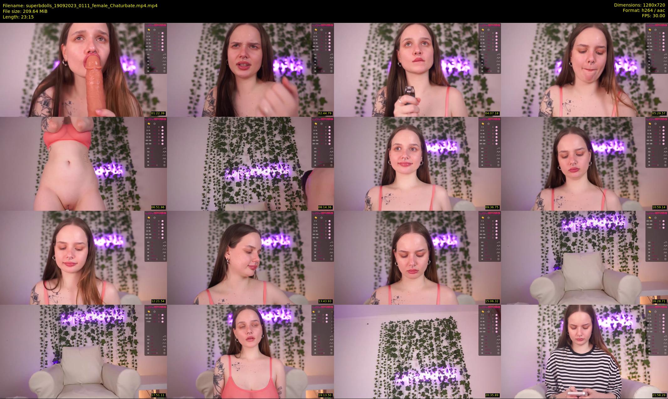 superbdolls — 24 minute Chaturbate couple cam show recording, 720p, Sep 19, 2023