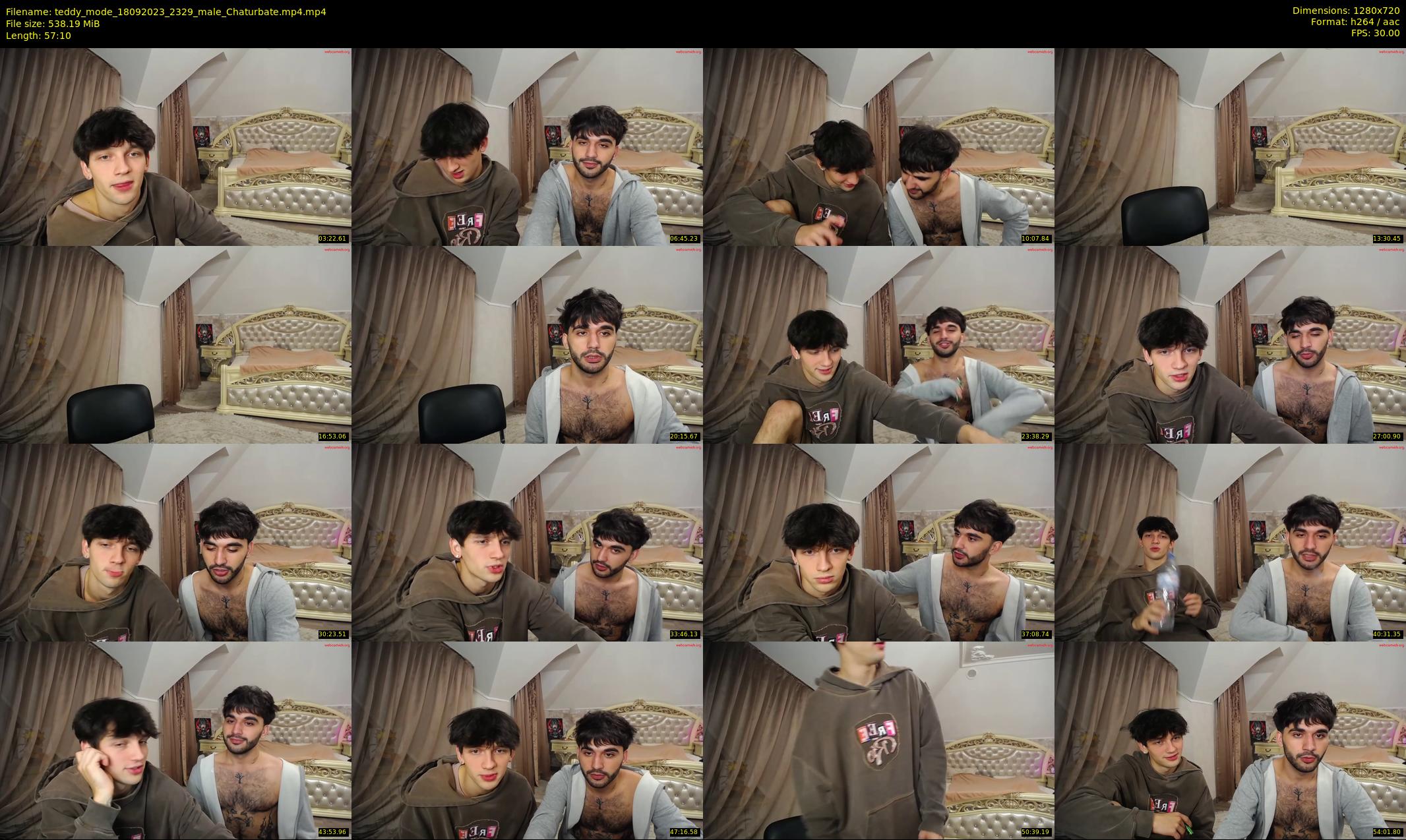 teddy_mode — 58 minute Chaturbate couple cam show recording, 720p, Sep 18, 2023
