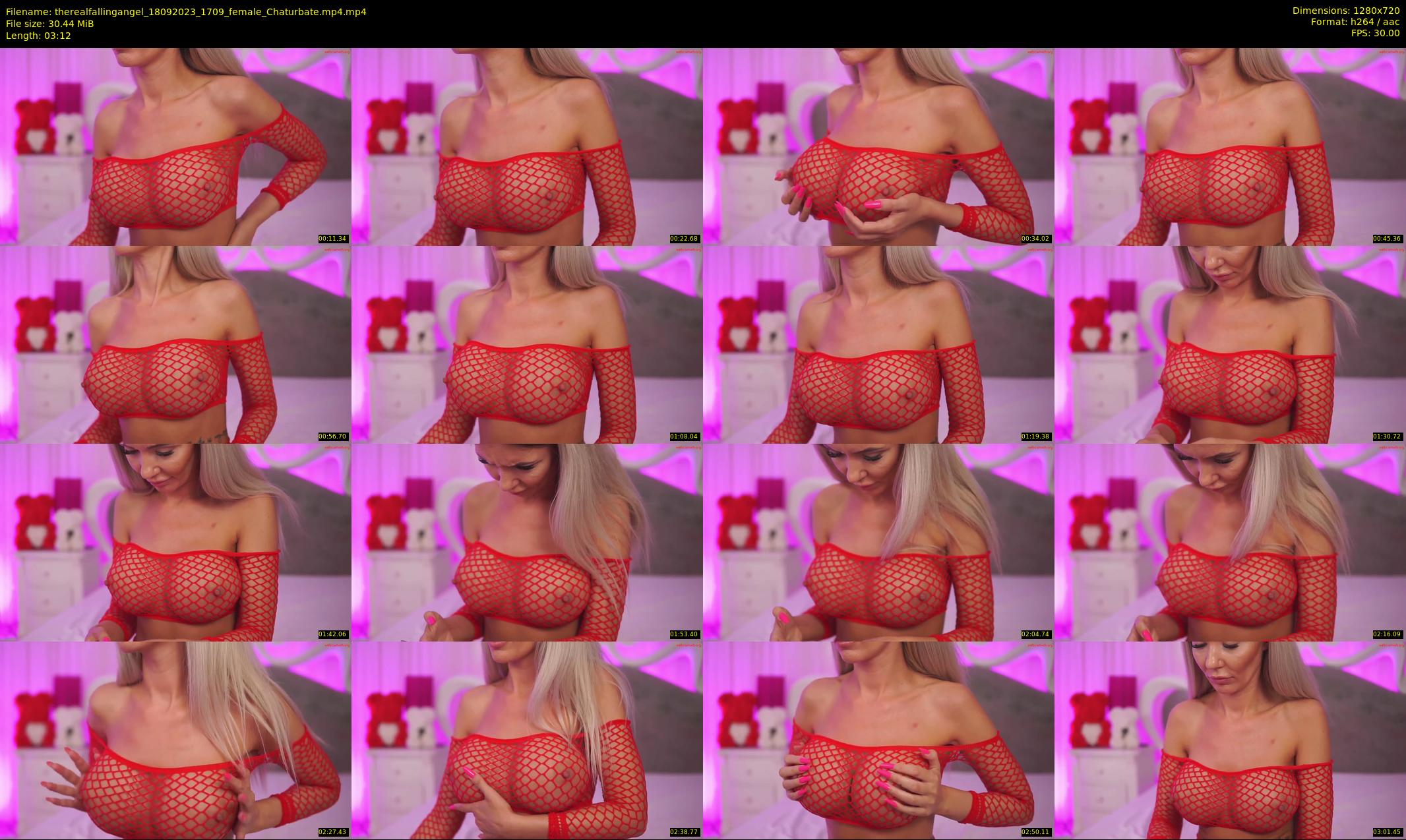 therealfallingangel — 4 minute Chaturbate female cam show recording, 720p, Sep 18, 2023