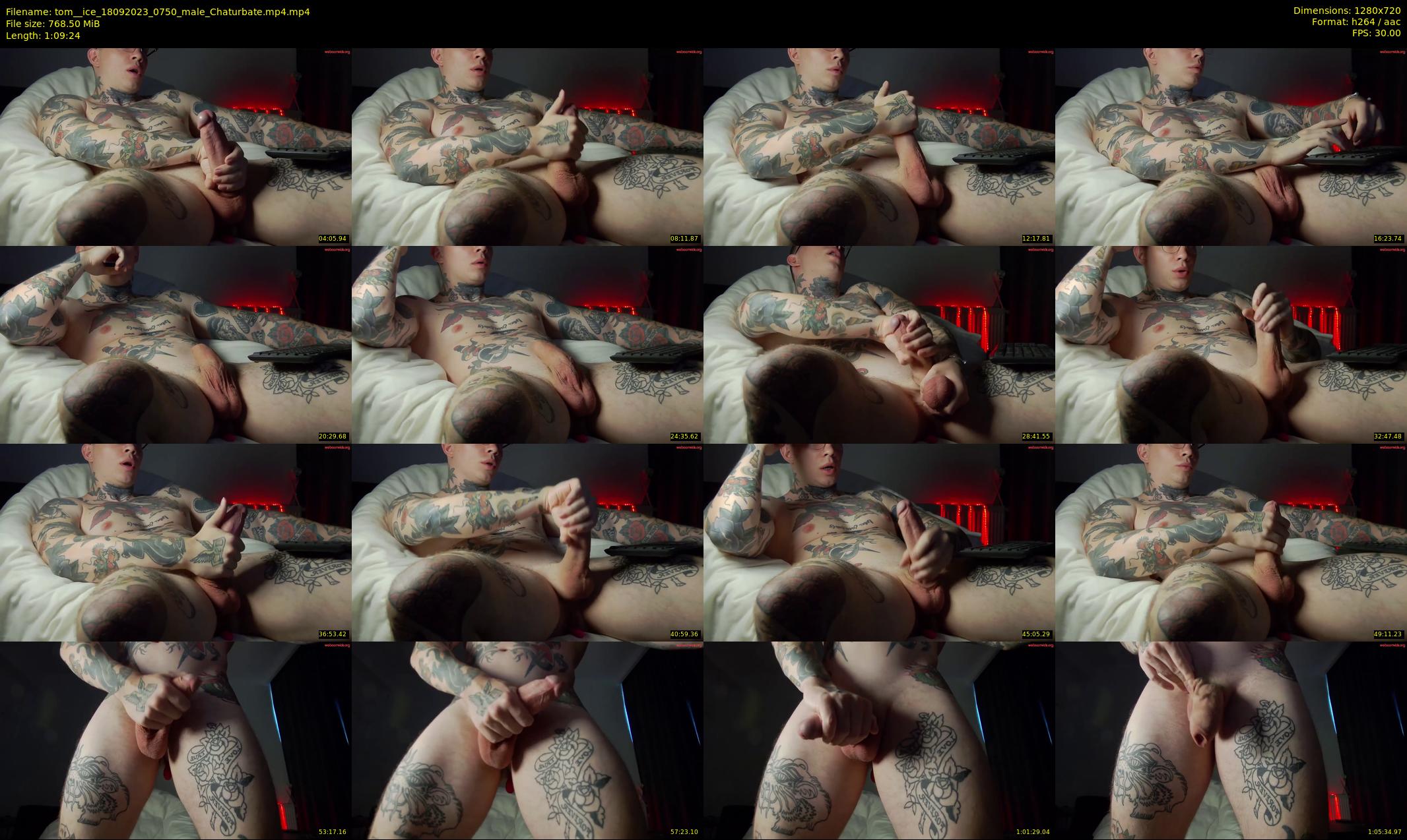 tom__ice — 70 minute Chaturbate male cam show recording, 720p, Sep 18, 2023
