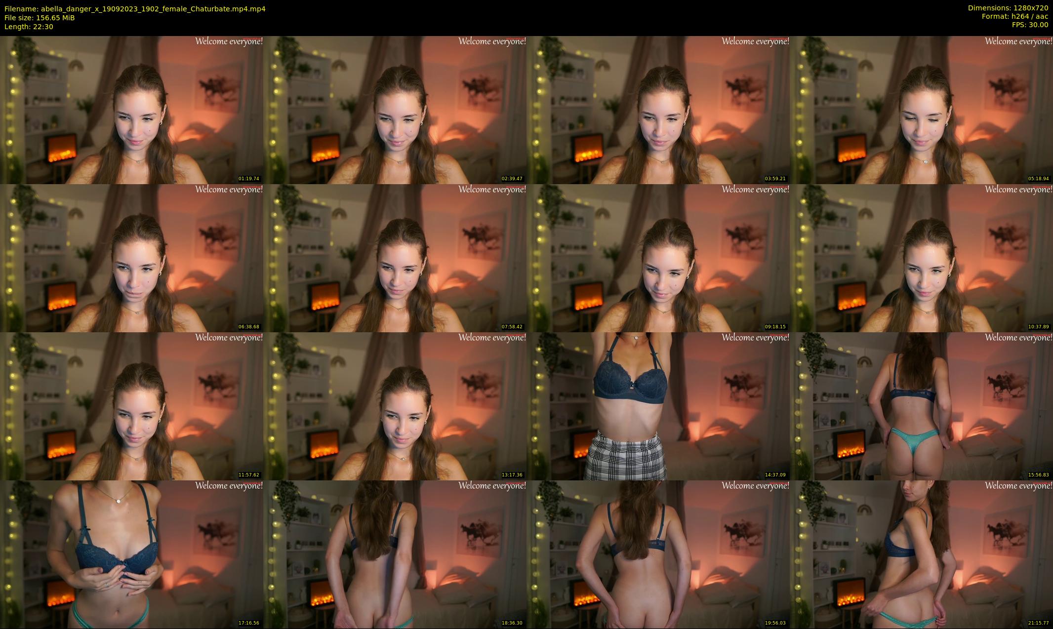abella_danger_x — 23 minute Chaturbate female cam show recording, 720p, Sep 19, 2023